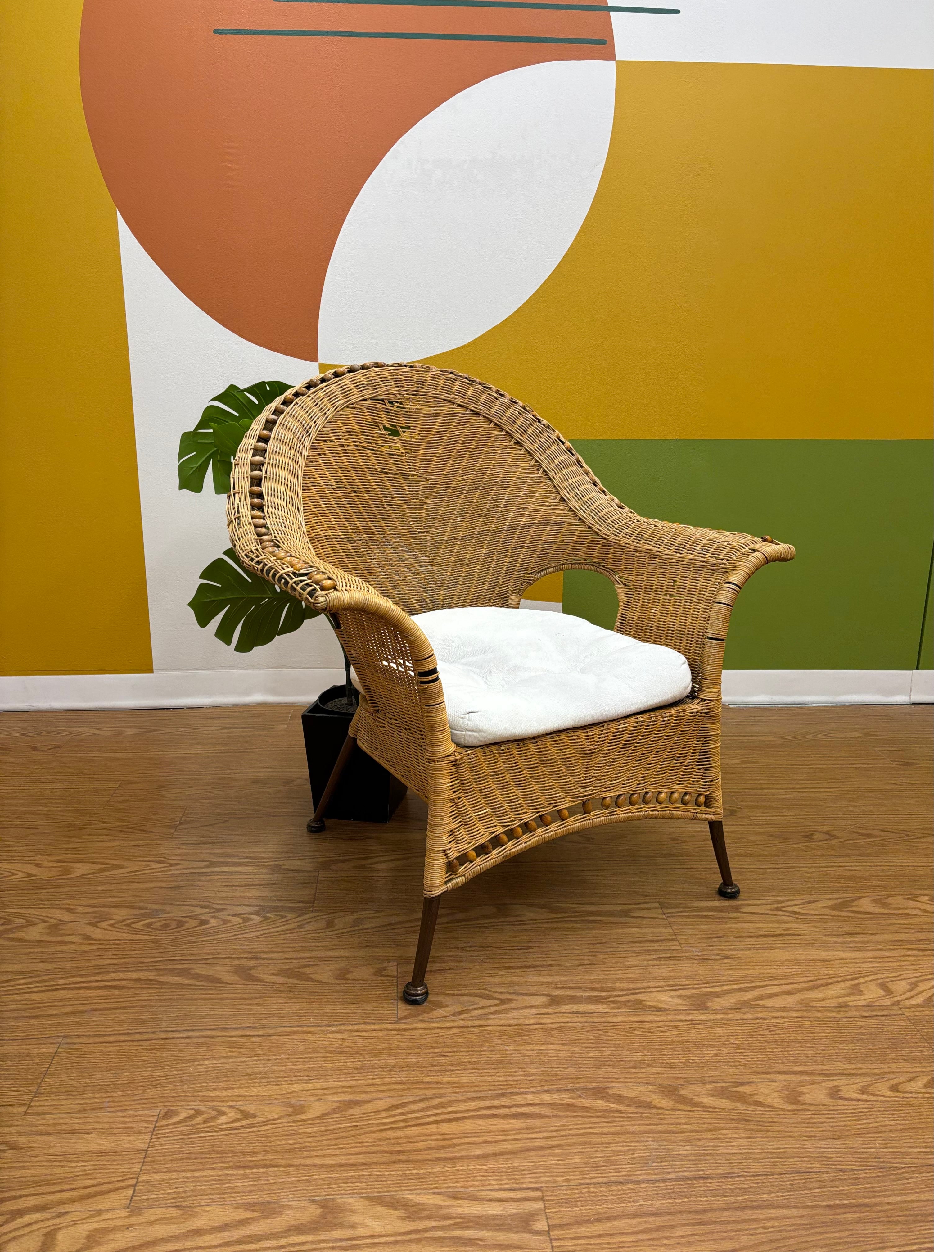 Wicker Armchair