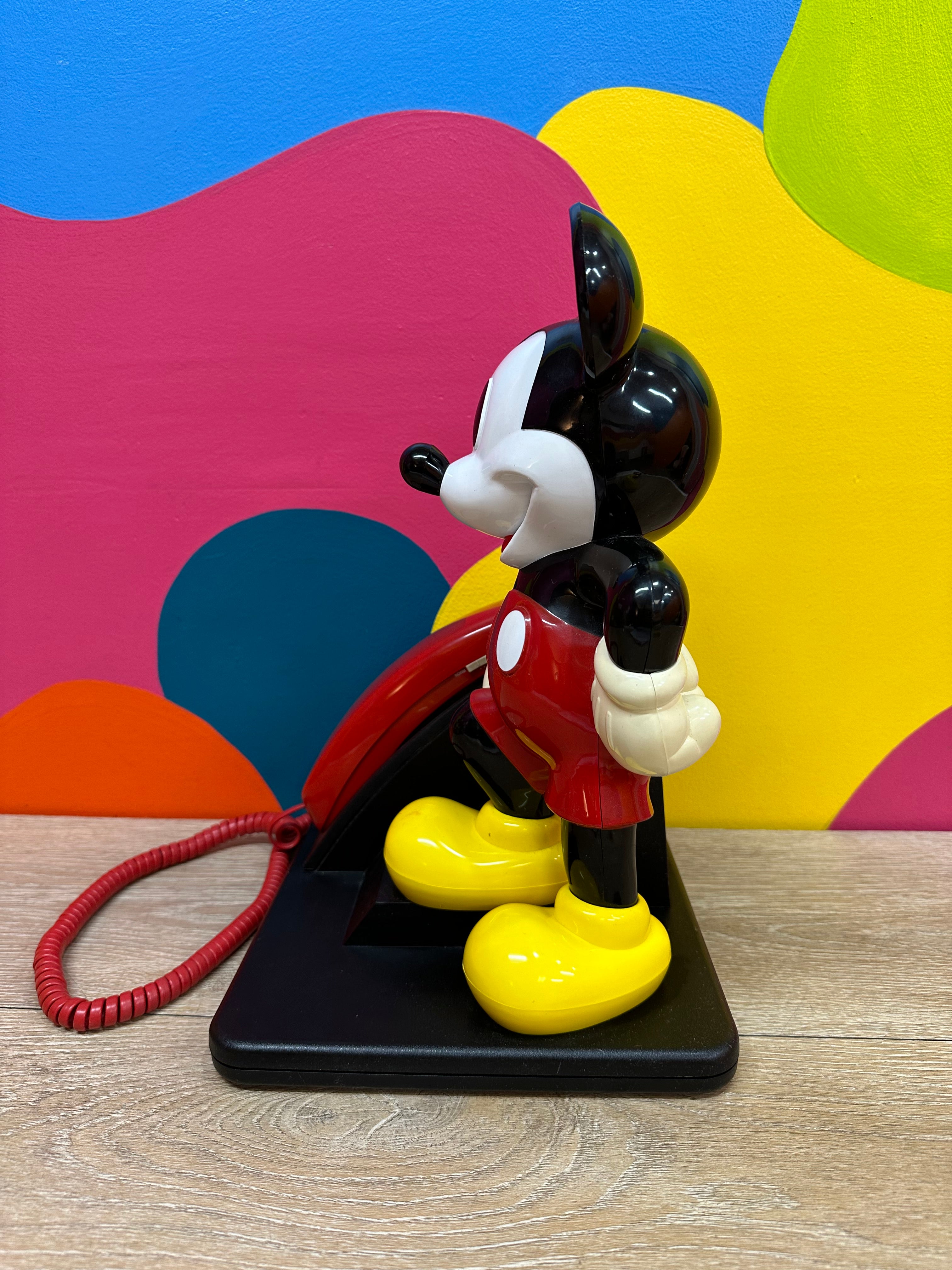 Mickey Mouse A&T Push Button Telephone