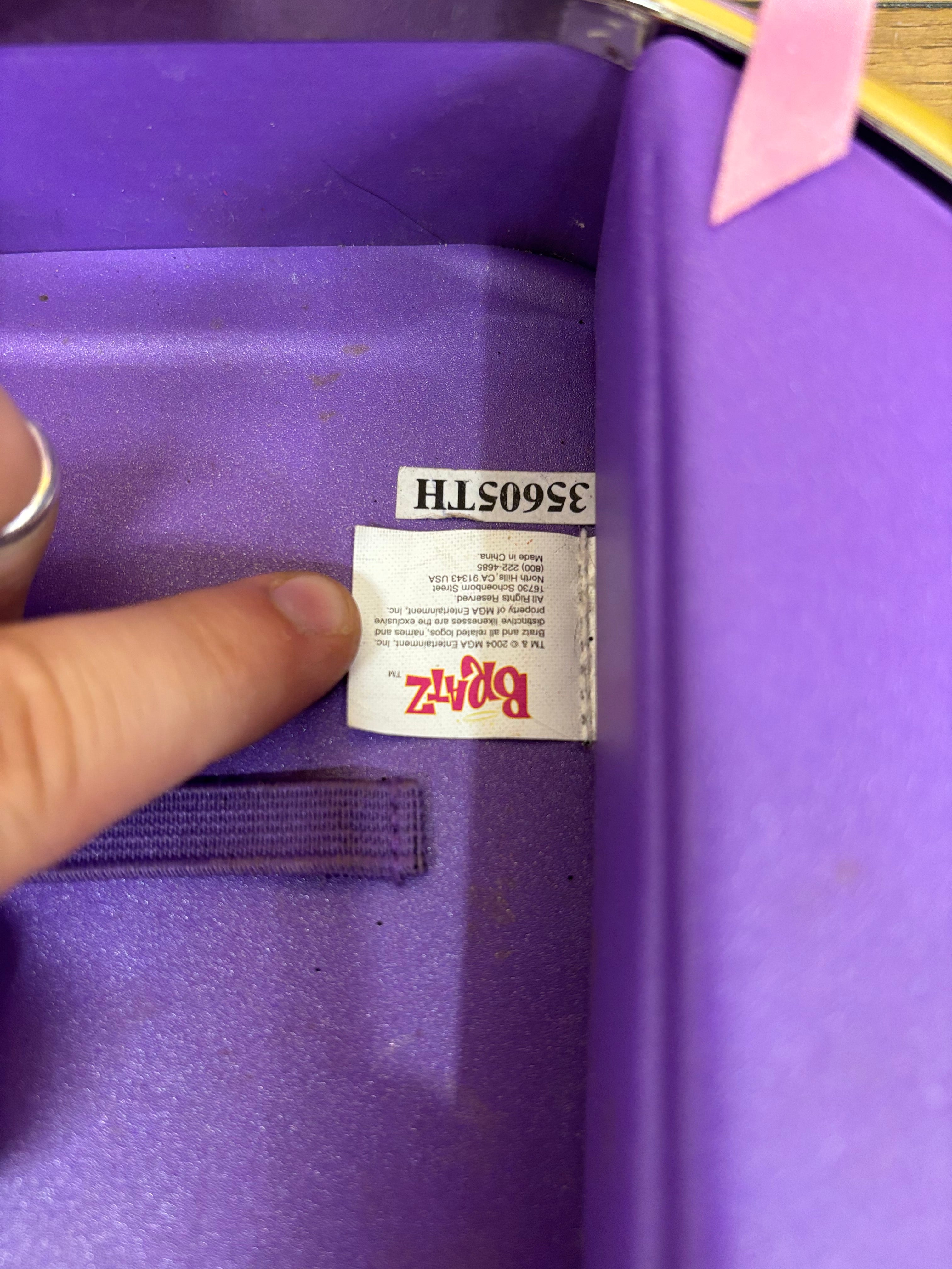 Bratz Envogue Vinyl Doll Case