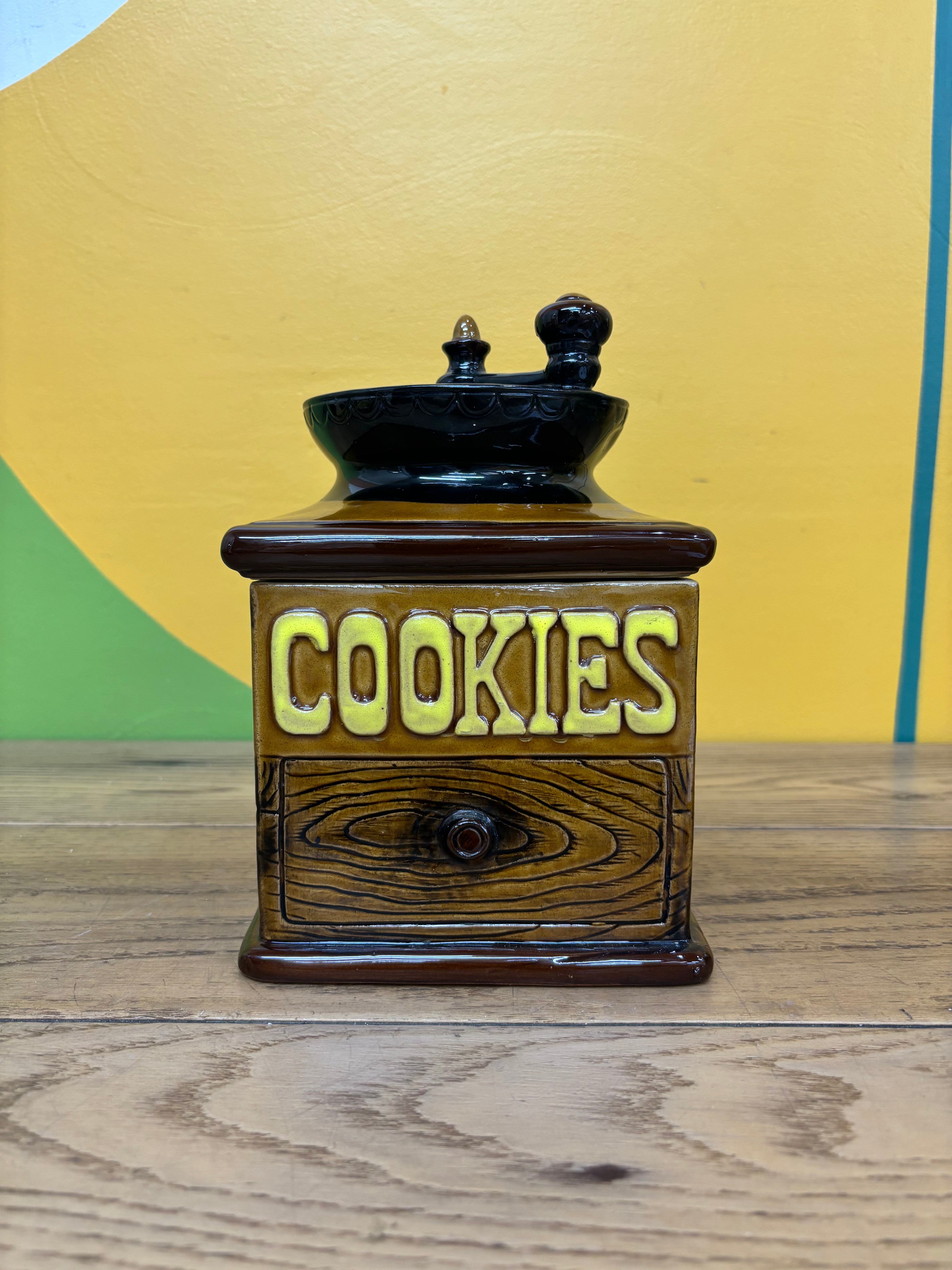 Coffee Grinder Cookie Jar