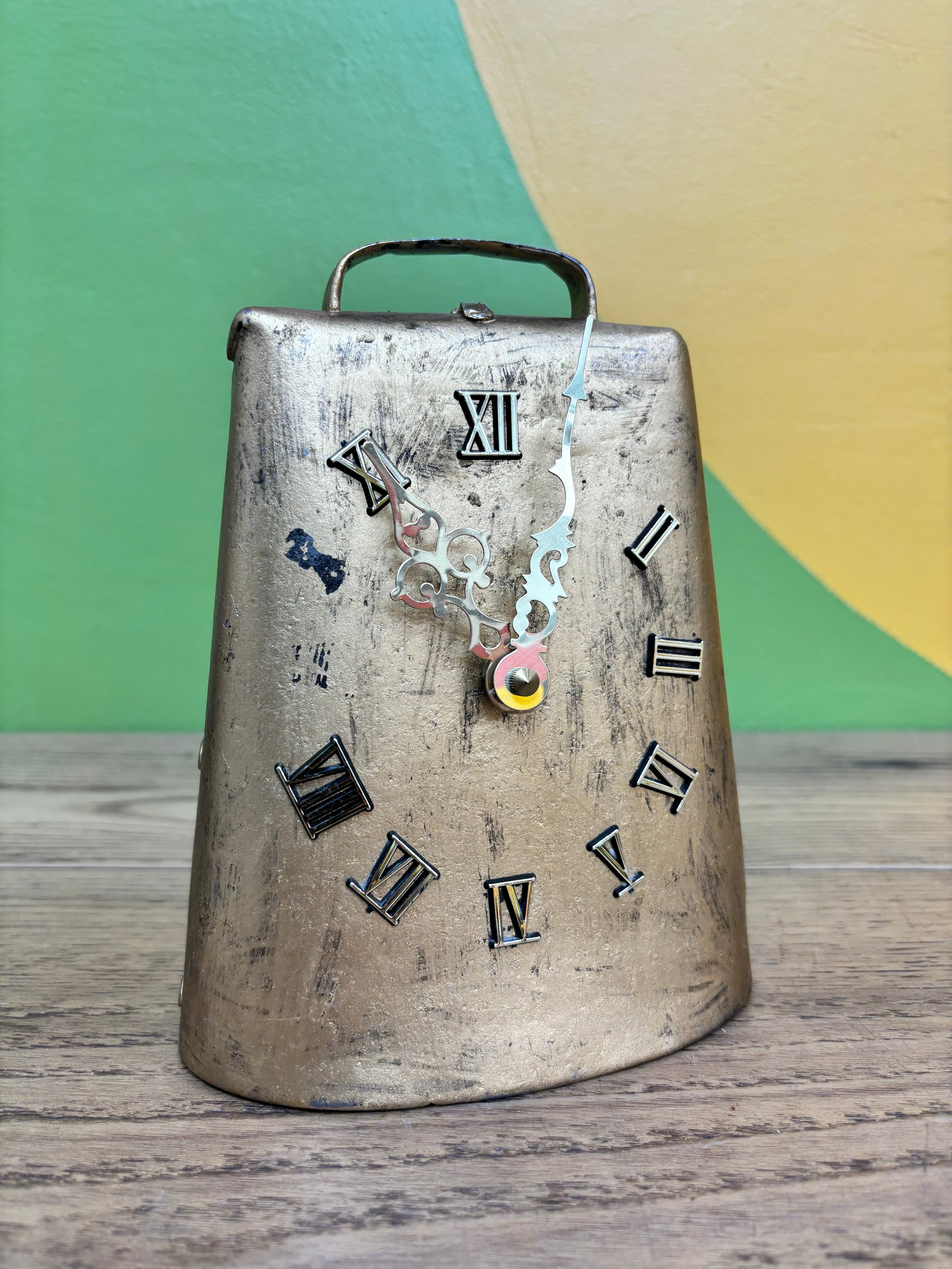 Metal Bell Clock