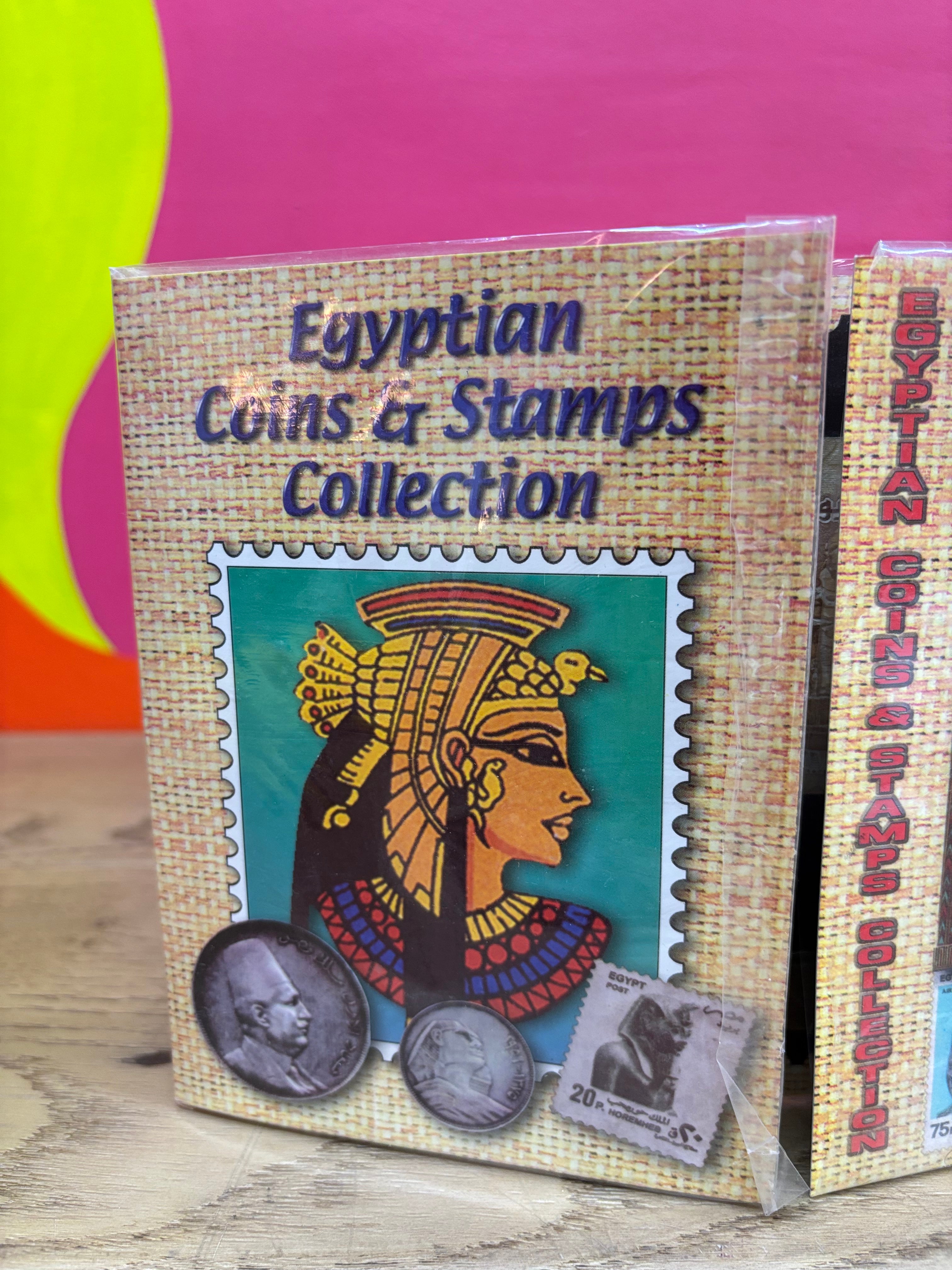 Egyptian Coin and Stamp Collection