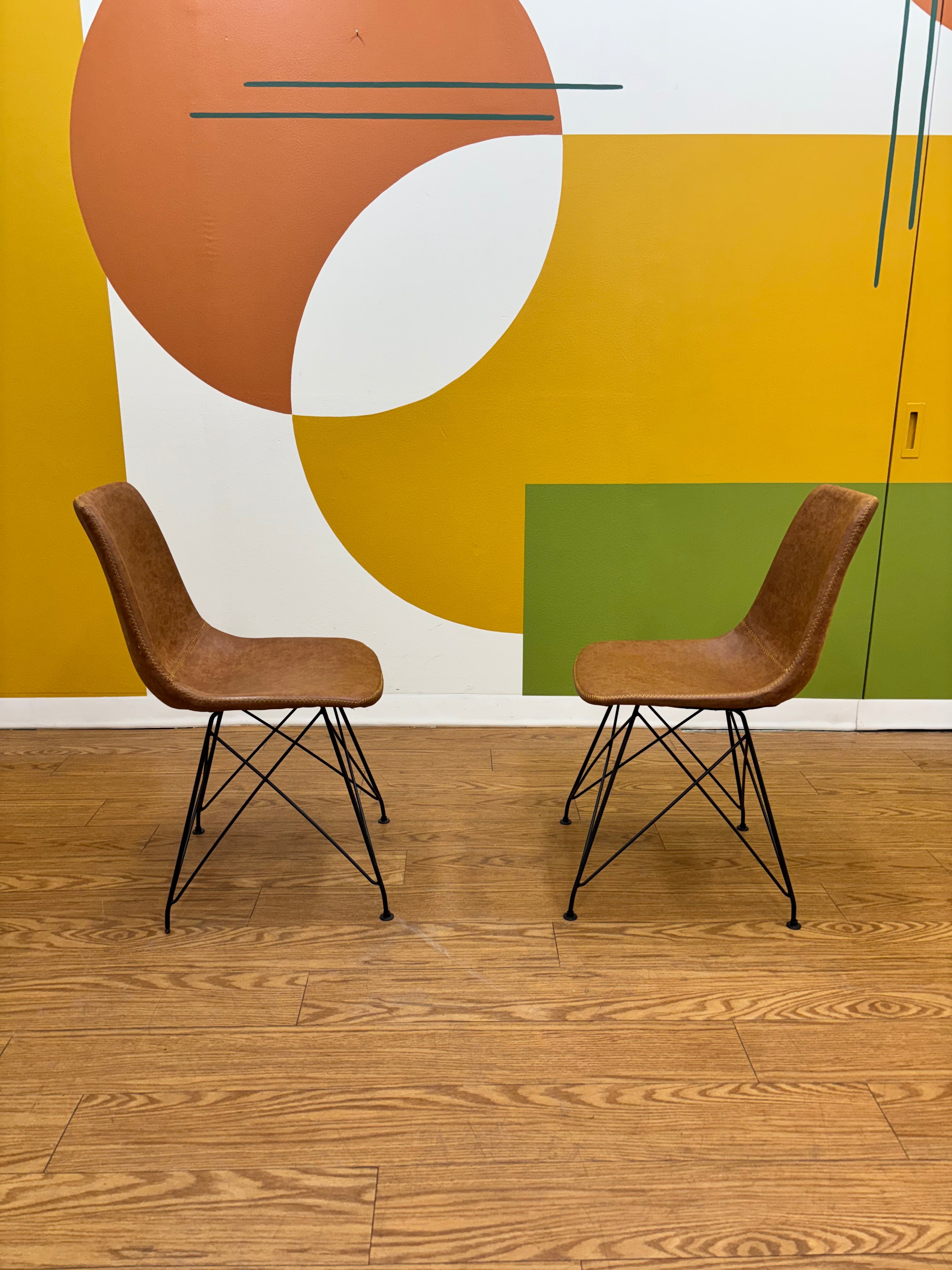 Set of 2 Dining Chairs