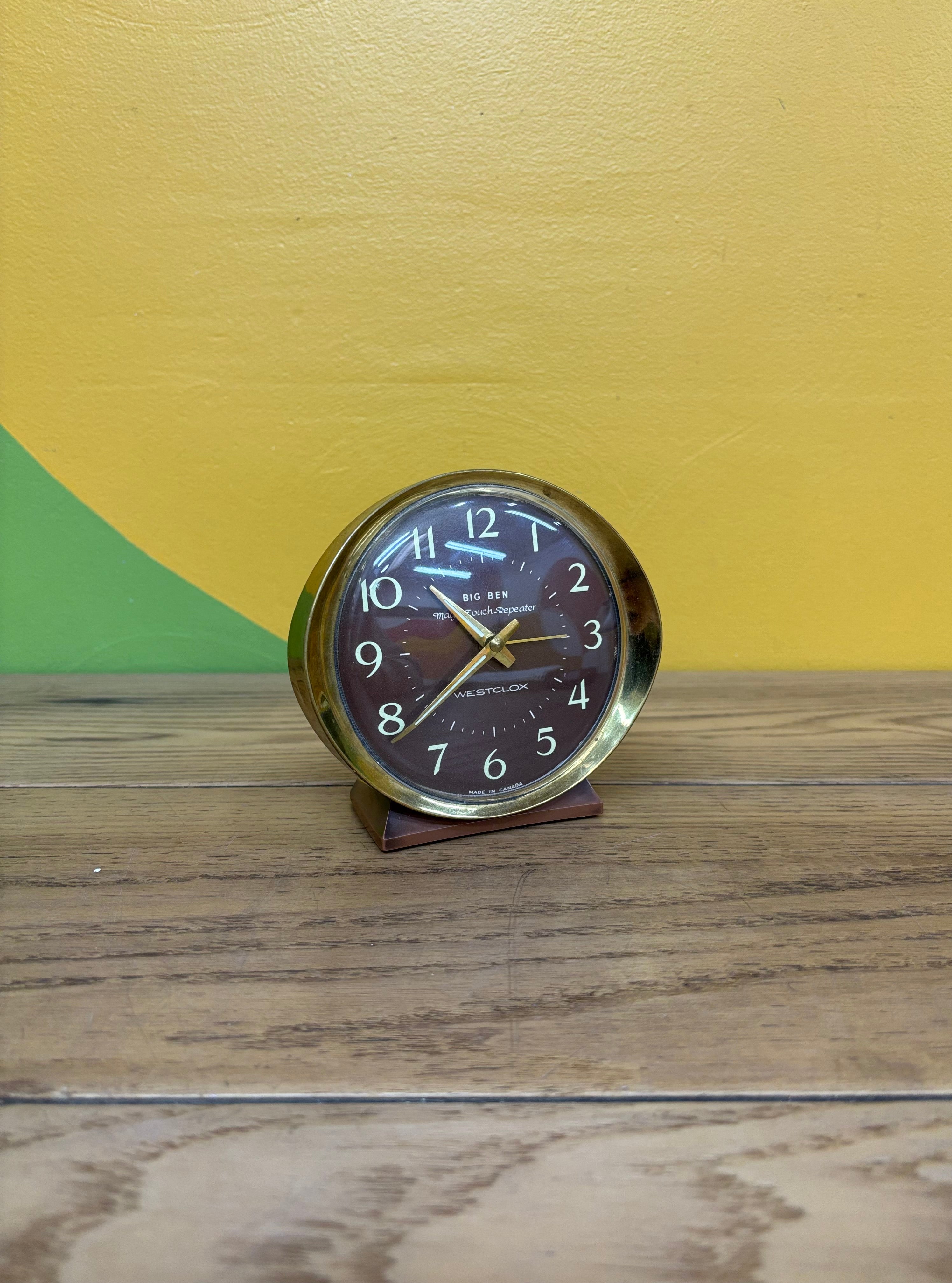 Westclox Big Ben Magic Touch Repeater Alarm Clock