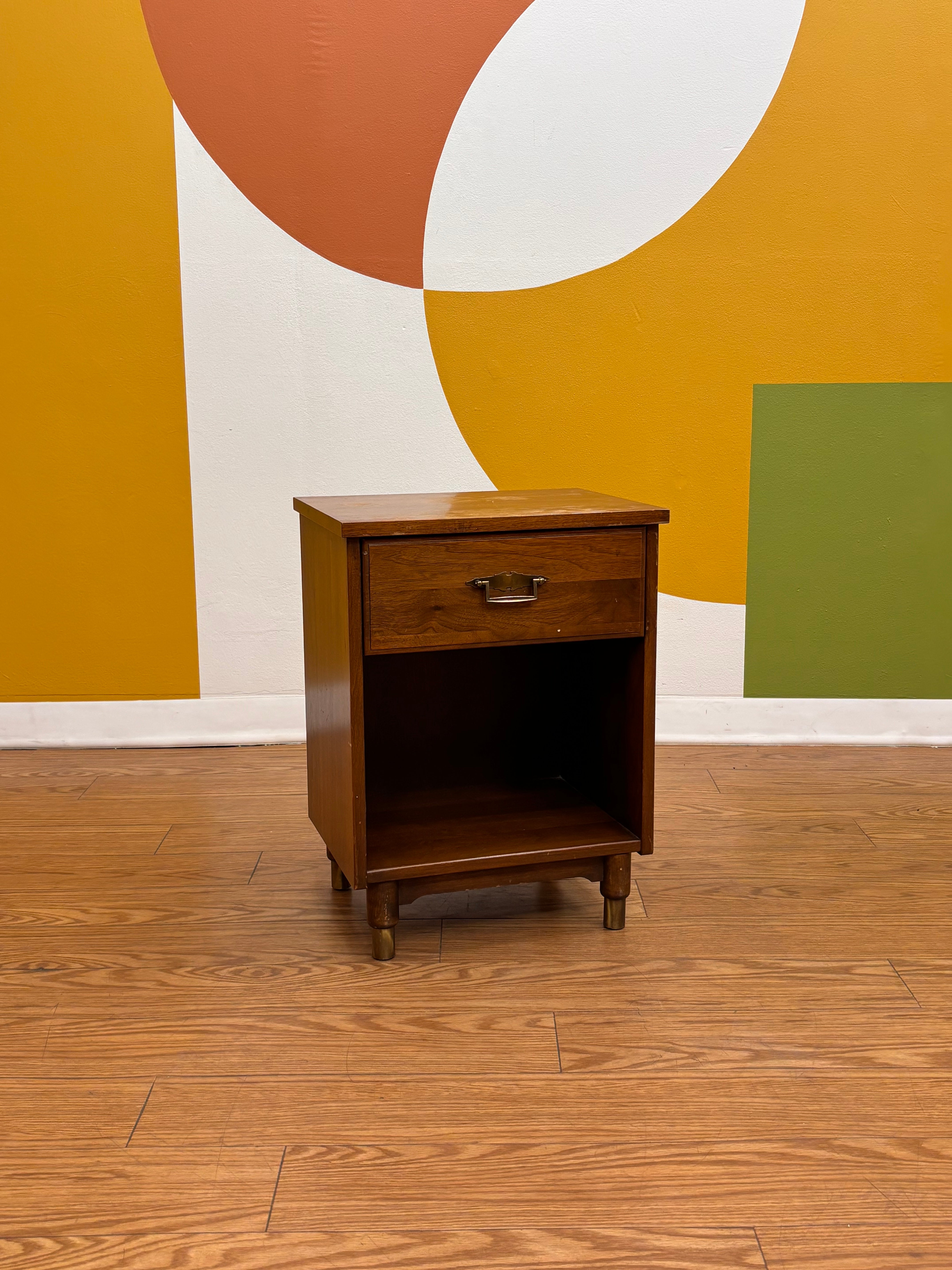 Wood Nightstand
