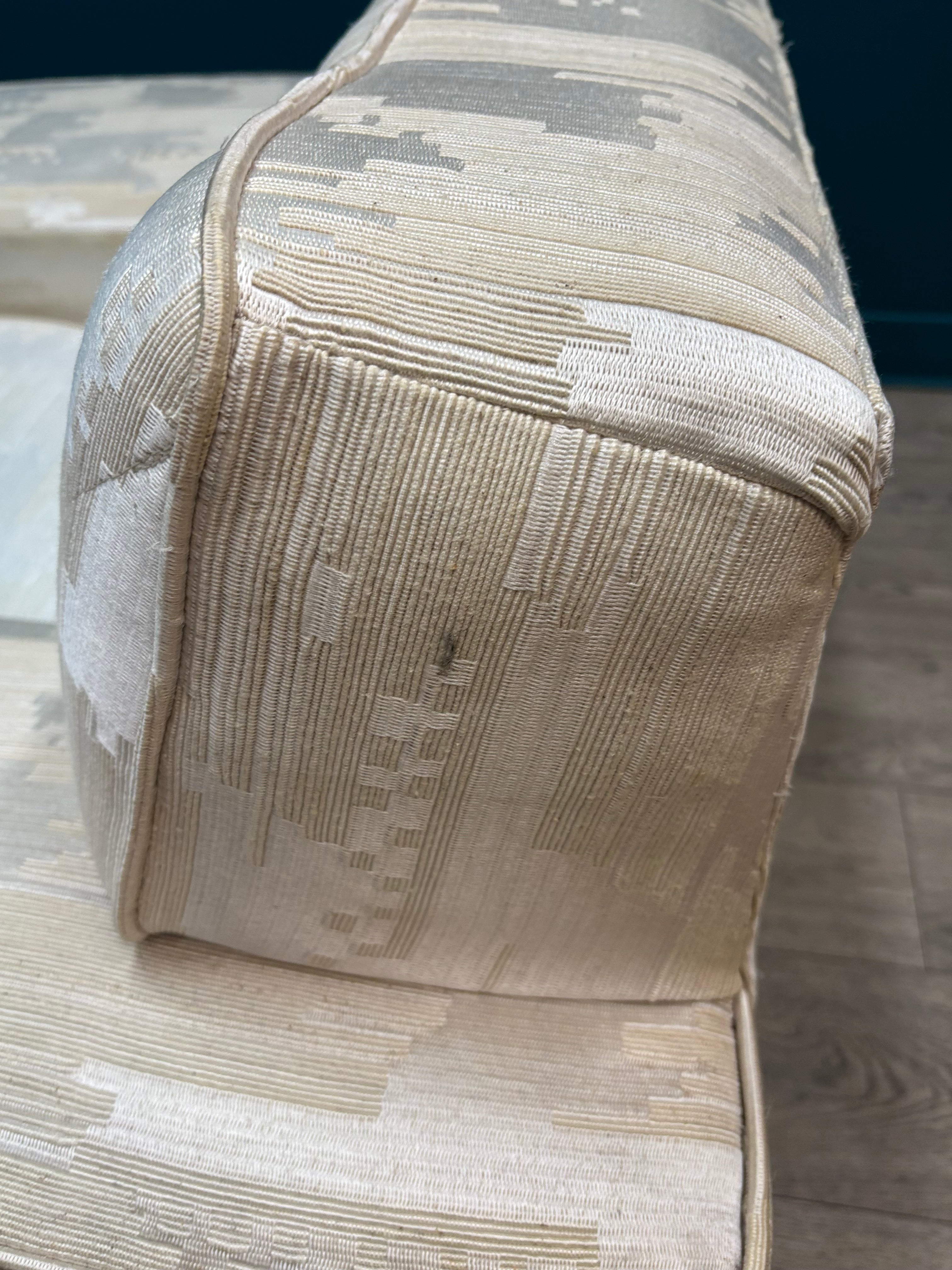 Oversized Cream Armchair