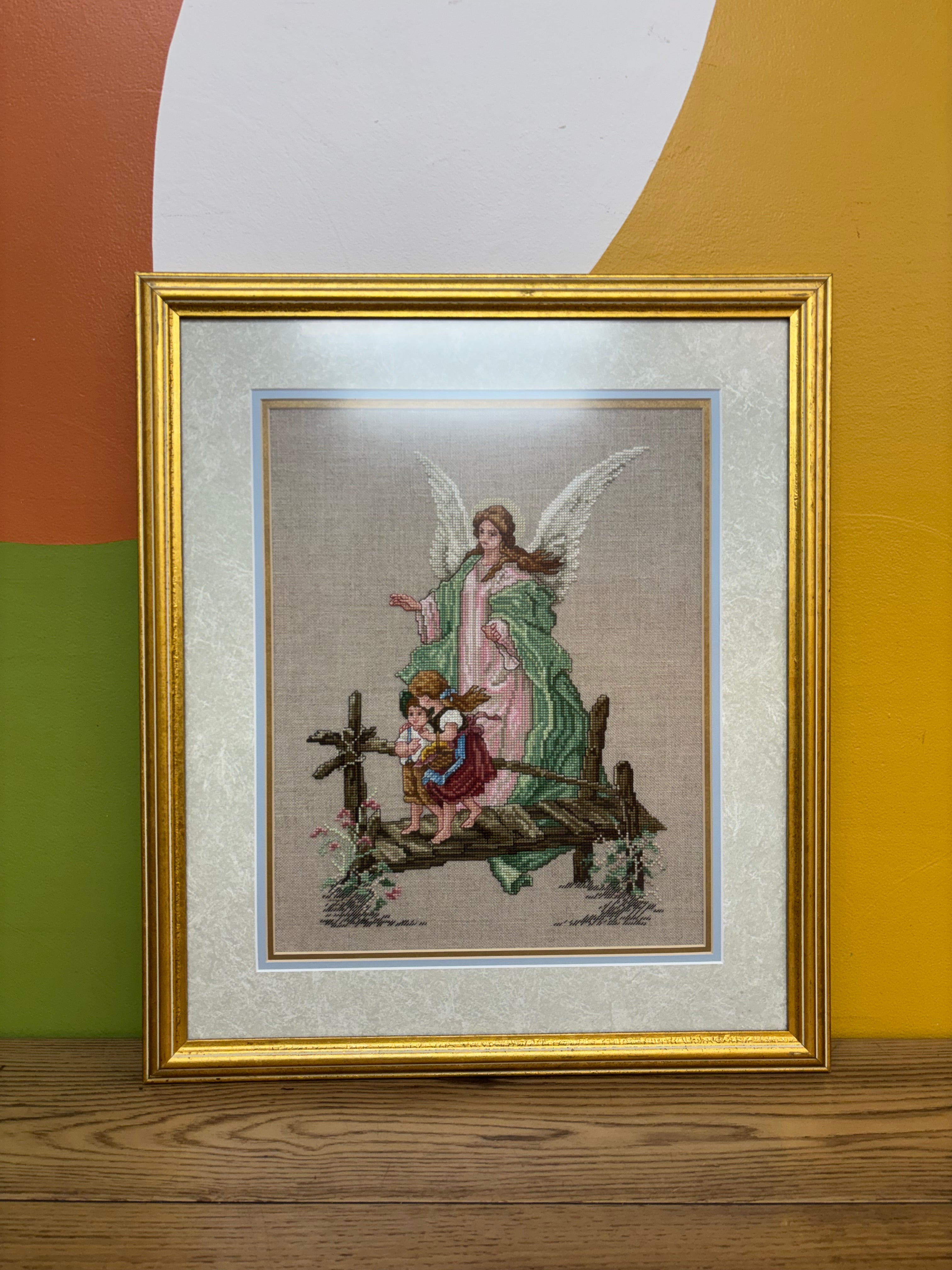 Guardian Angel Needlepoint