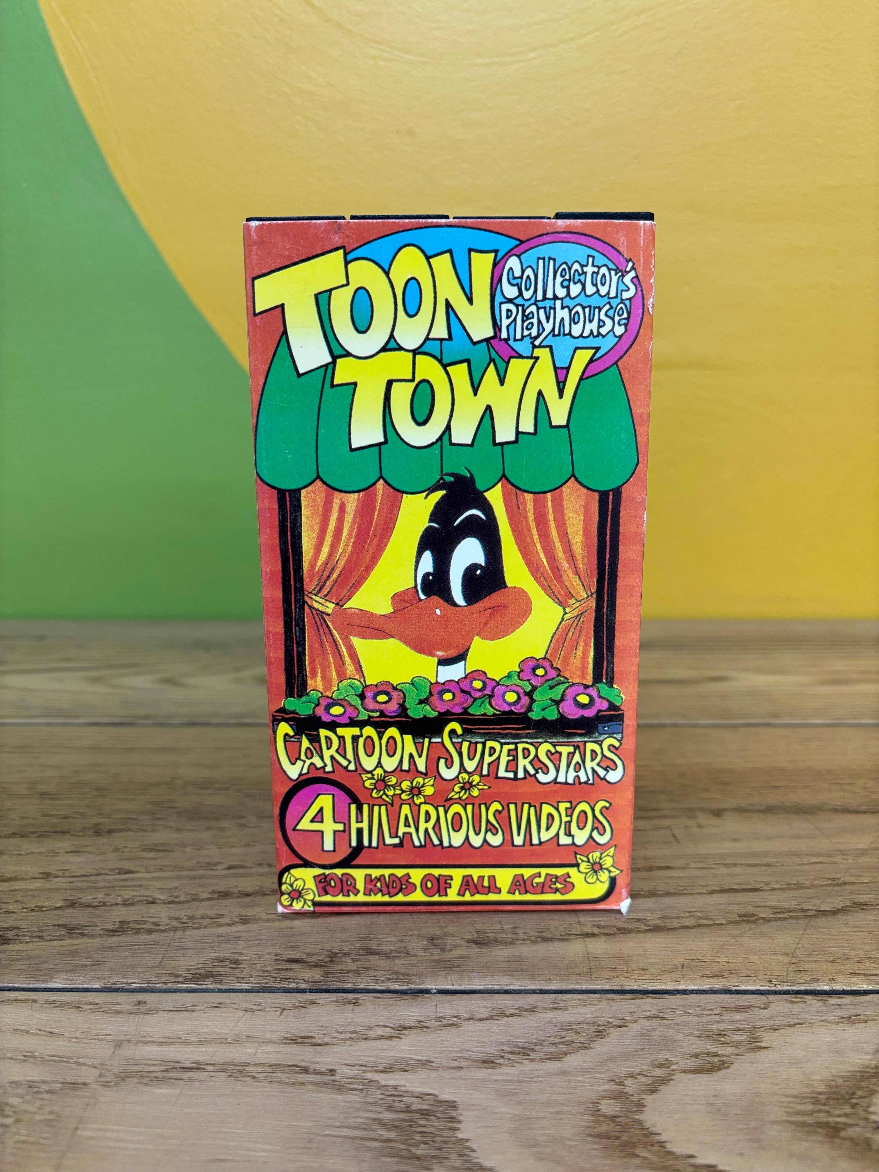 Toon Town Collector's Playhouse Looney Tunes 4 VHS Box Set