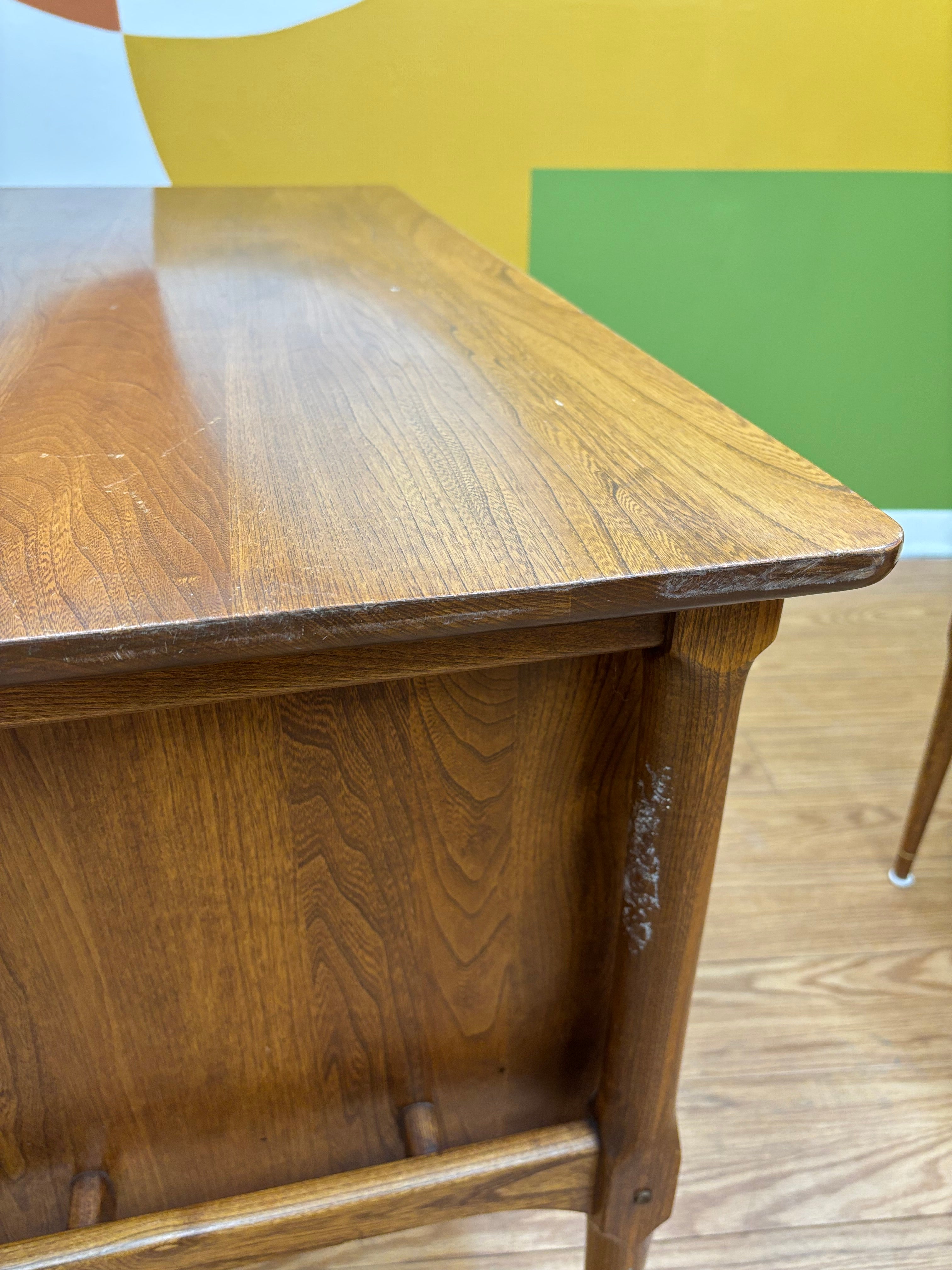 Wood Writing Desk with Matching Chair