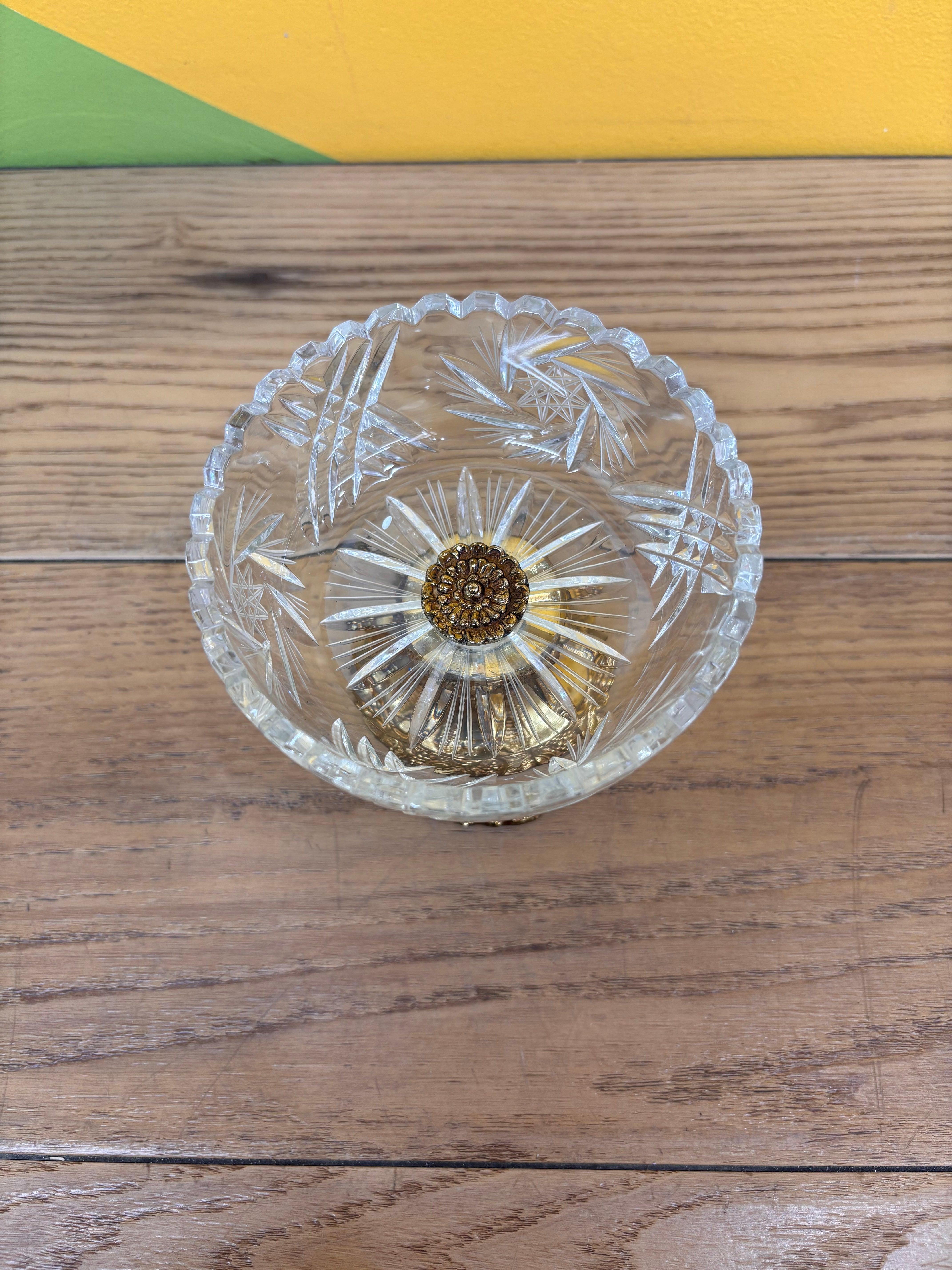 Small Glass Decorative Bowl