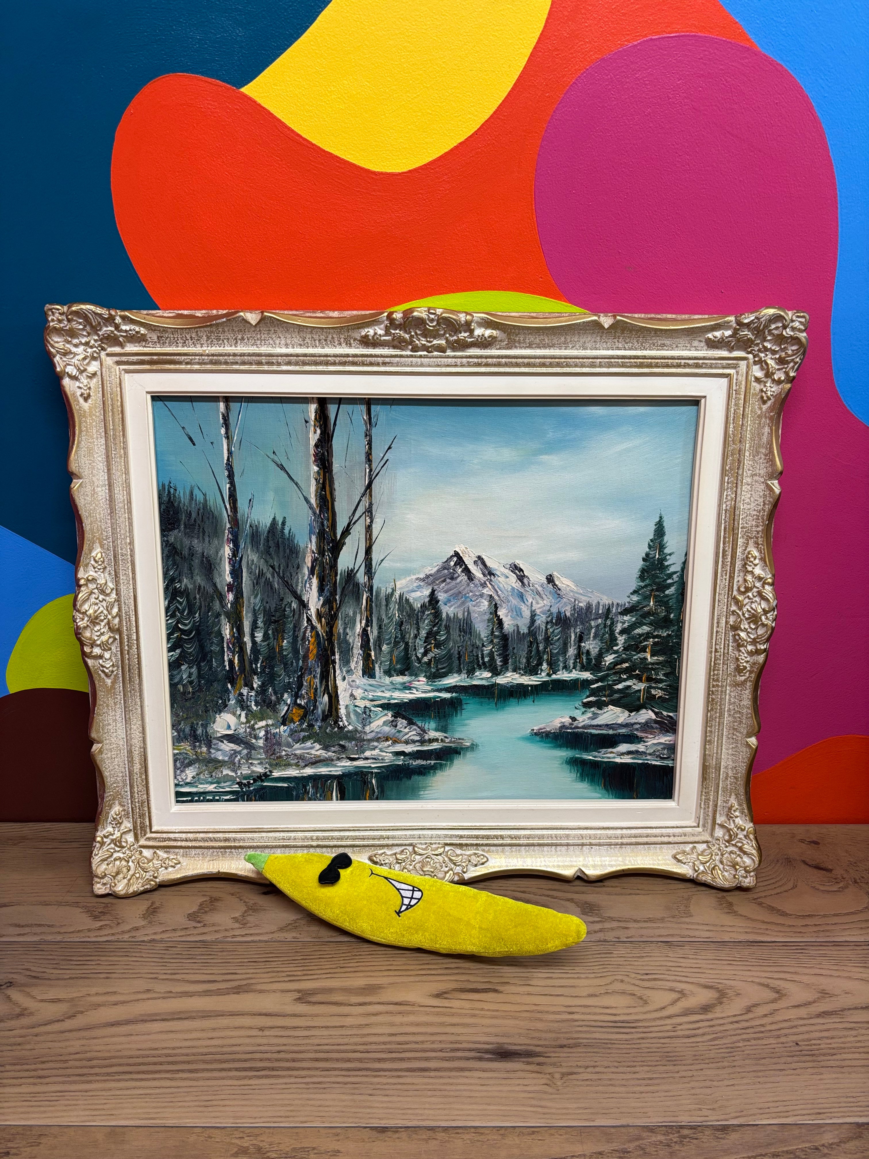Small Mountain Painting