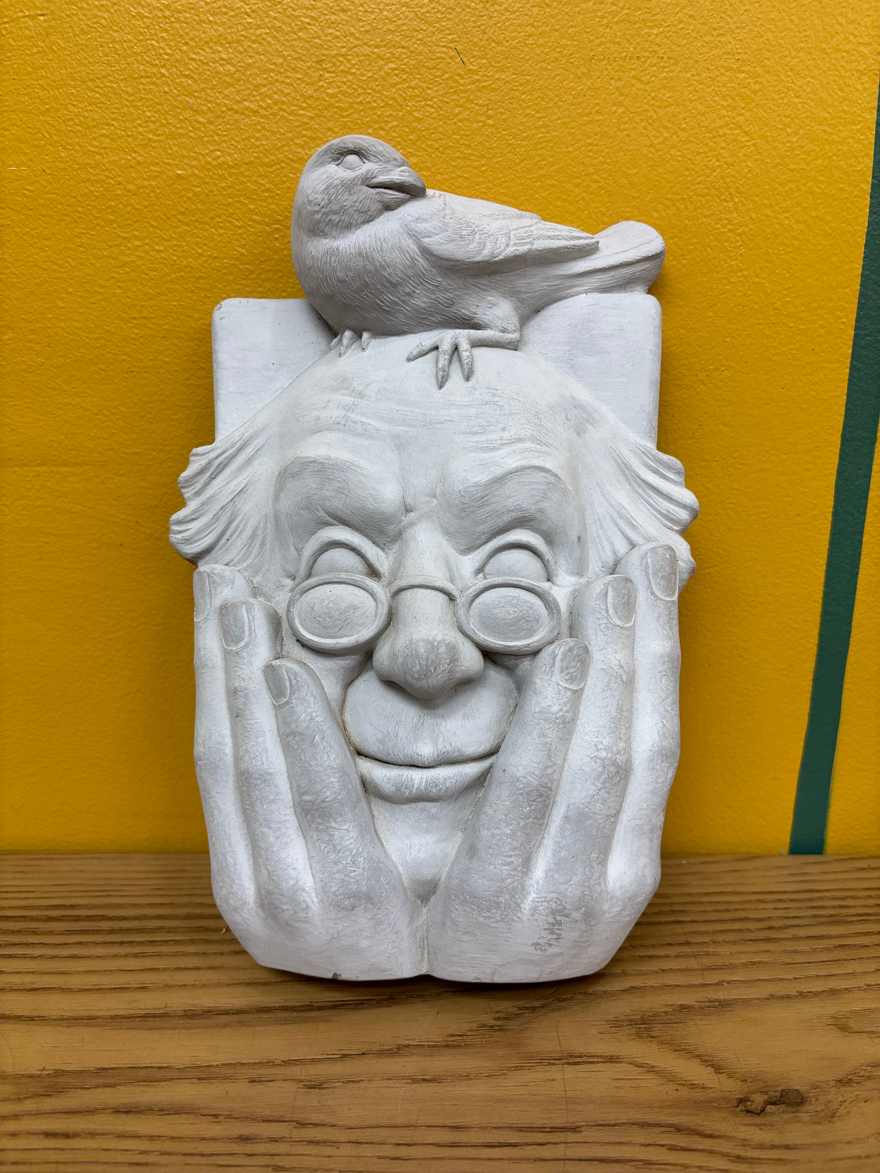 Birdwatcher Plaque by George Carruth