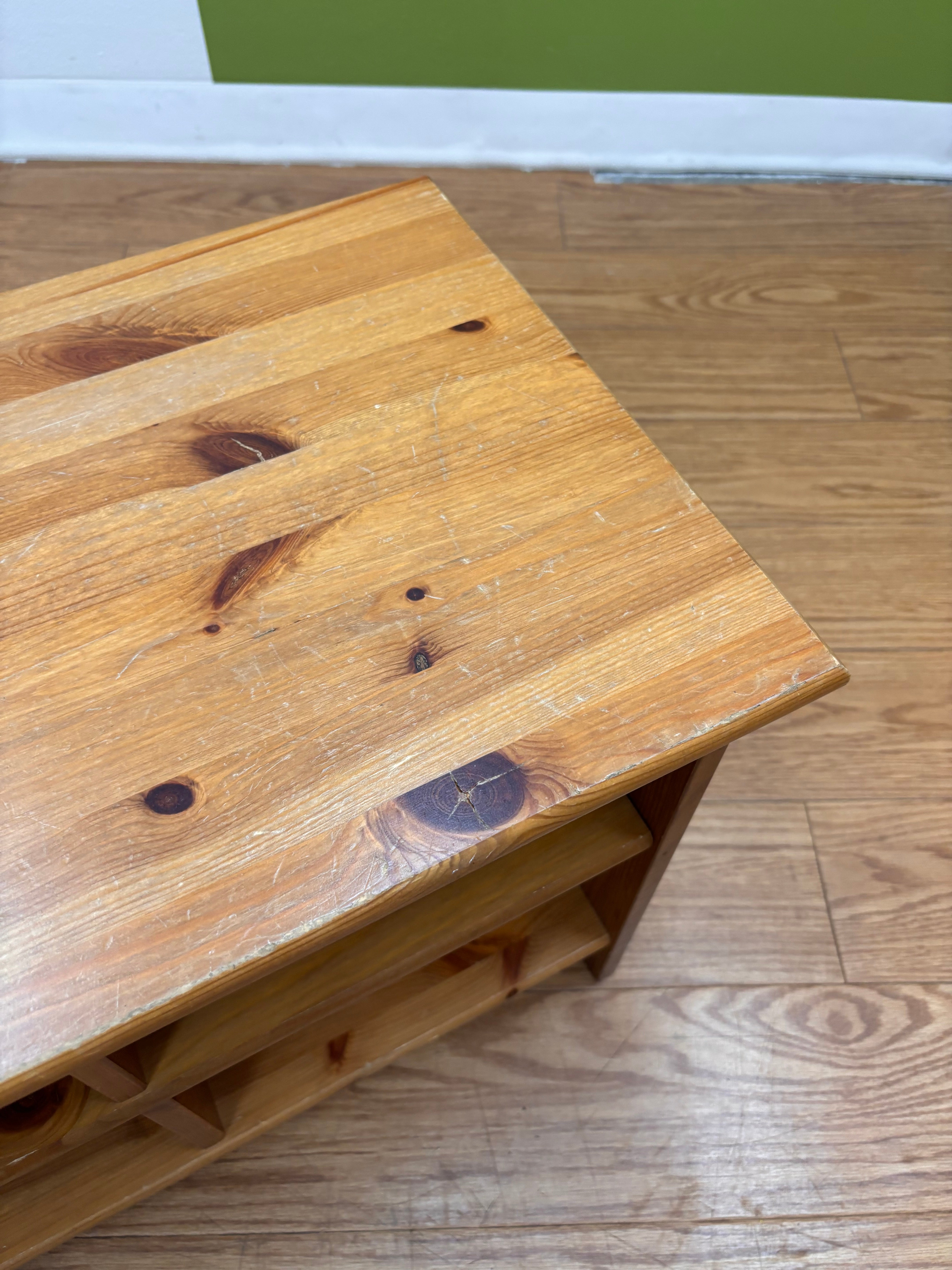 Wood TV Stand