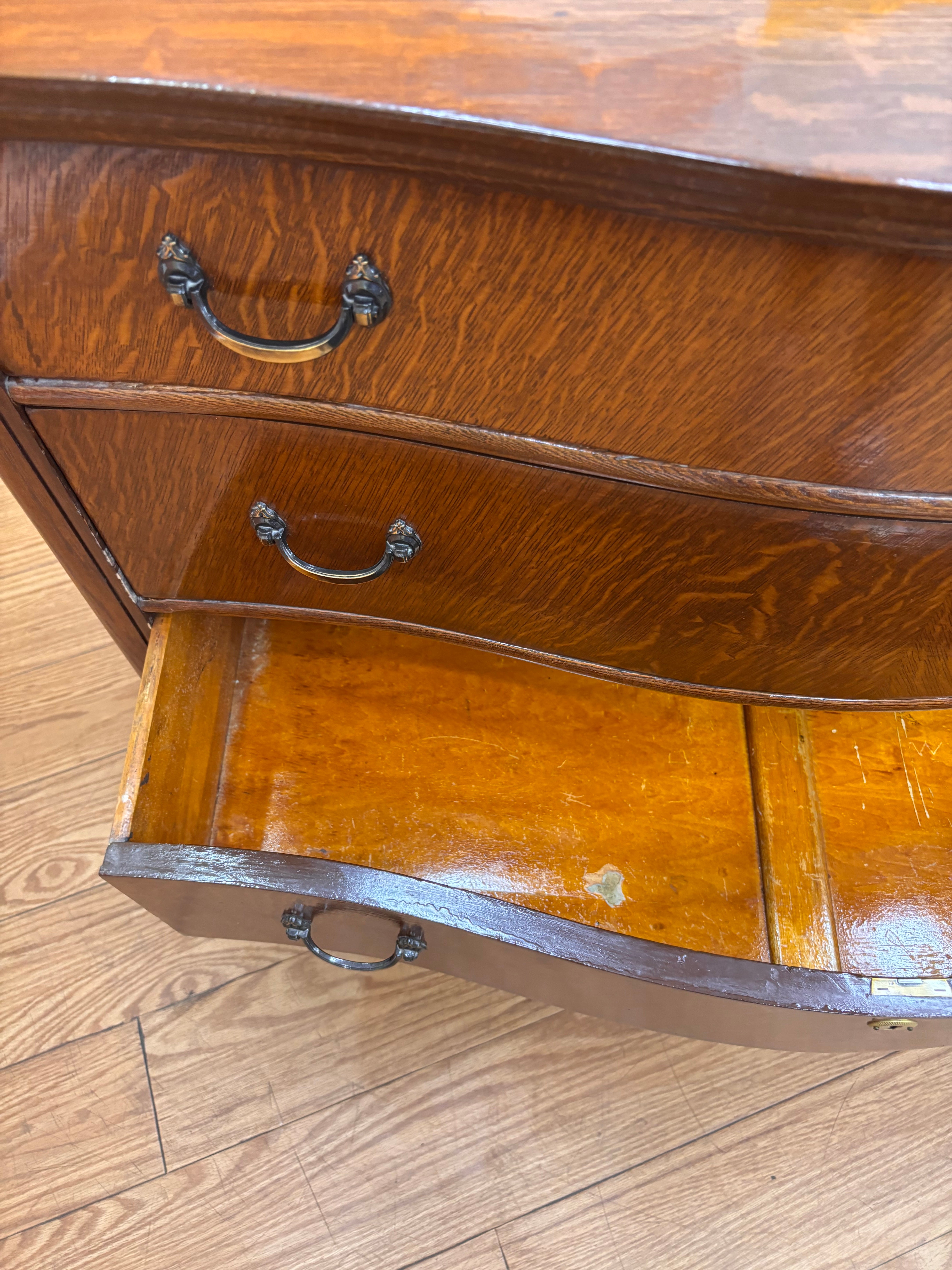 Wood 3 Drawer Dresser