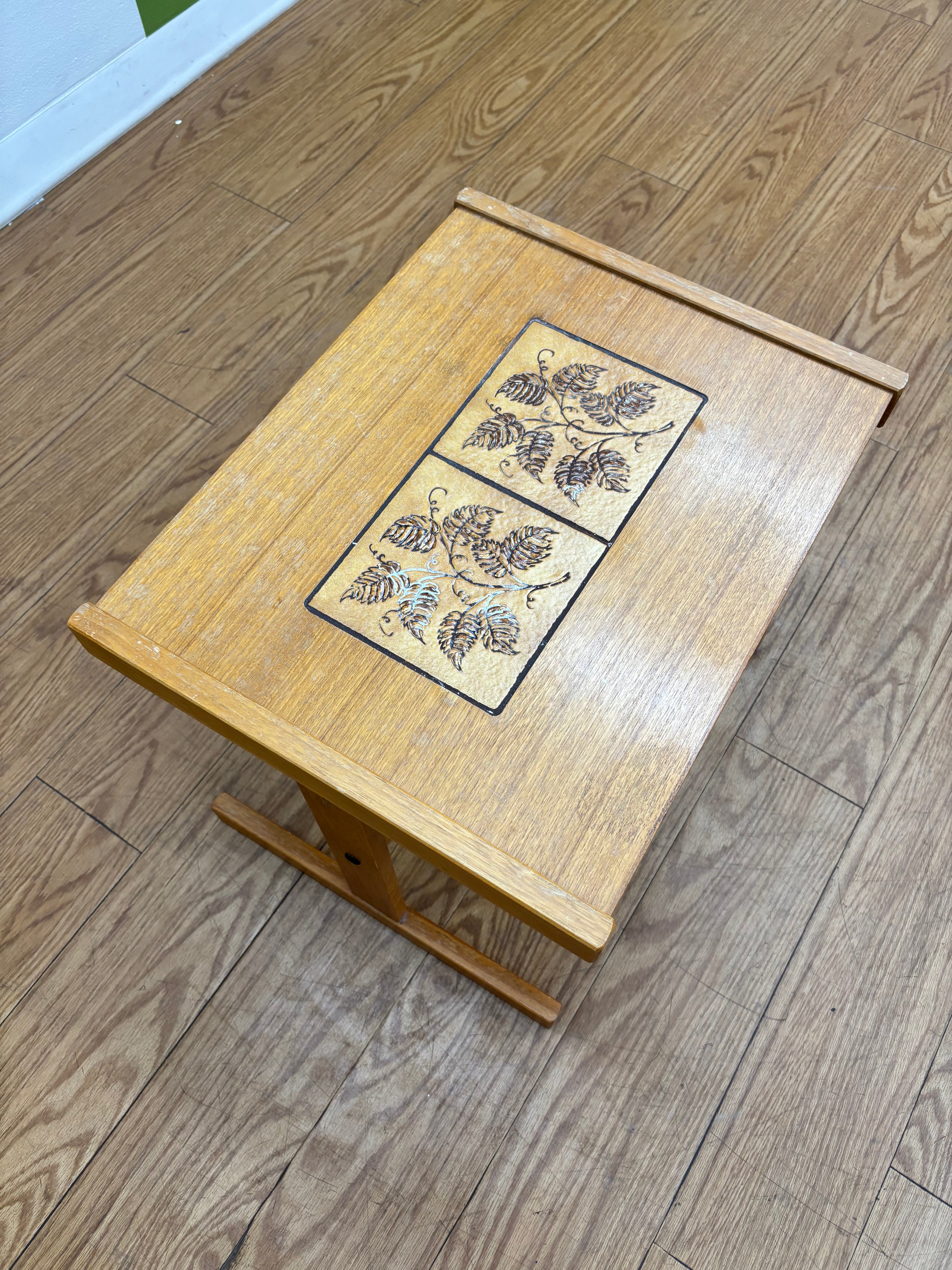 Wood Side Table