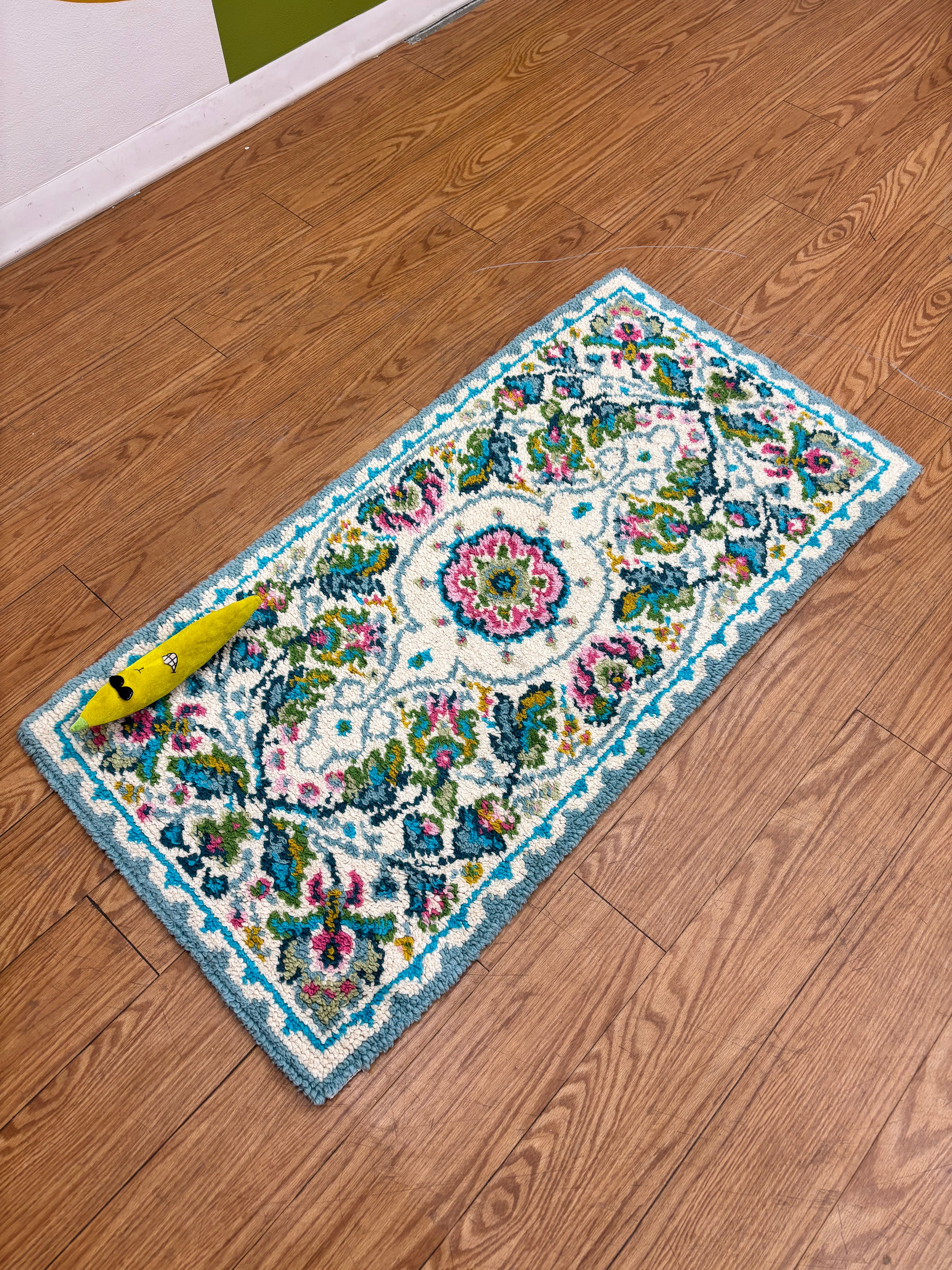 Small Floral Rug