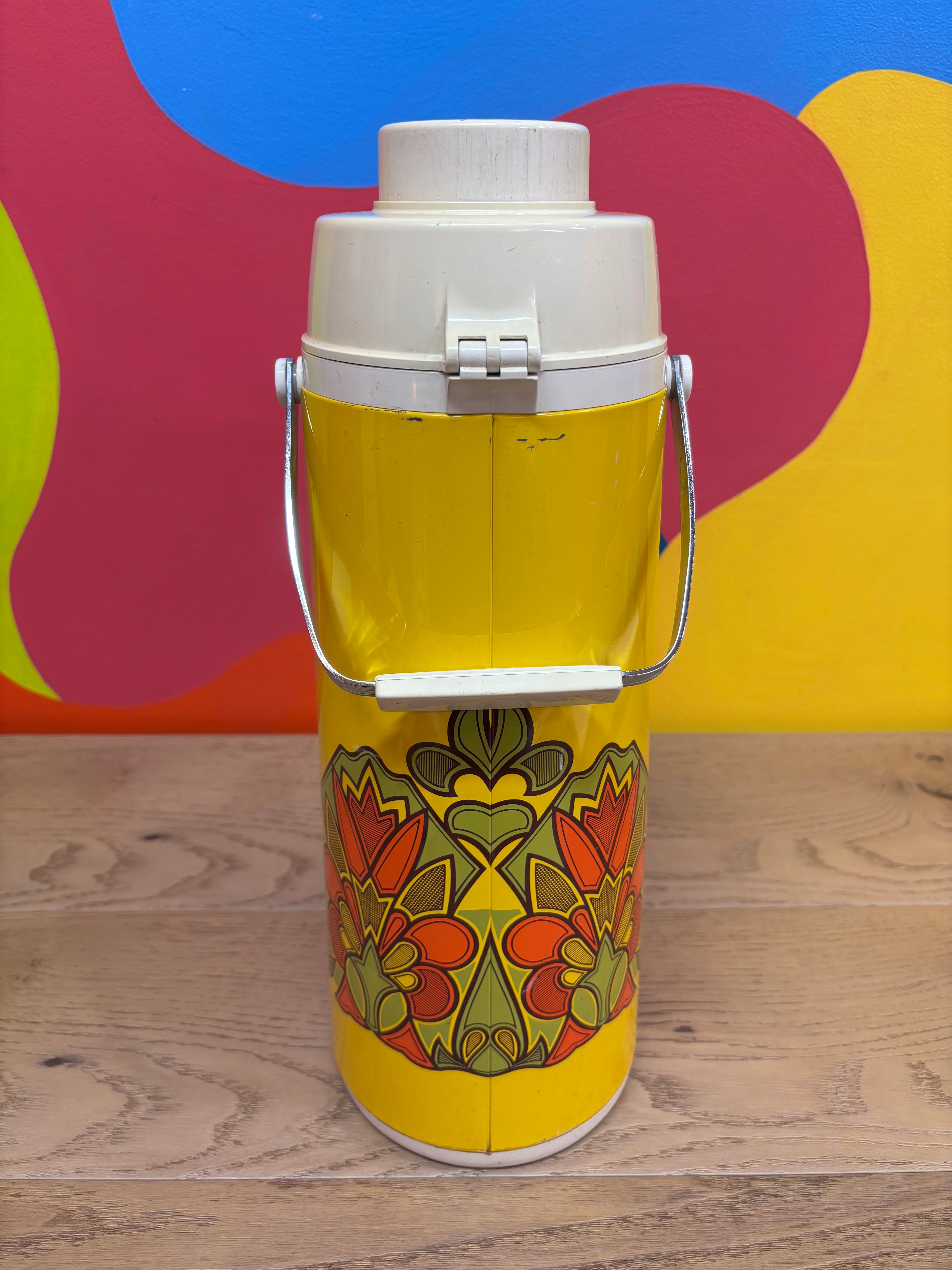 Yellow Drink Dispenser