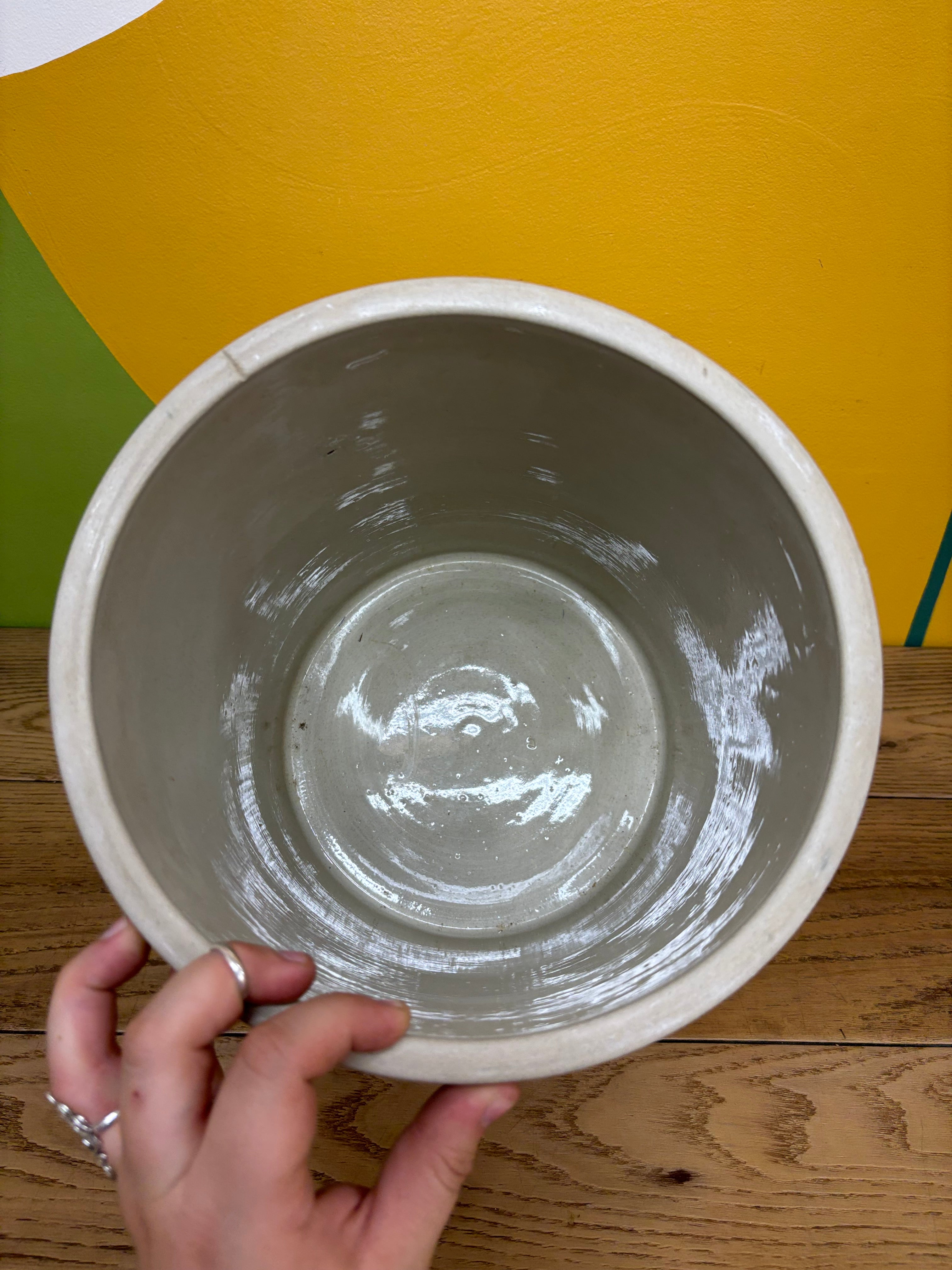 Stoneware Crock - 2 Gallon with Lid