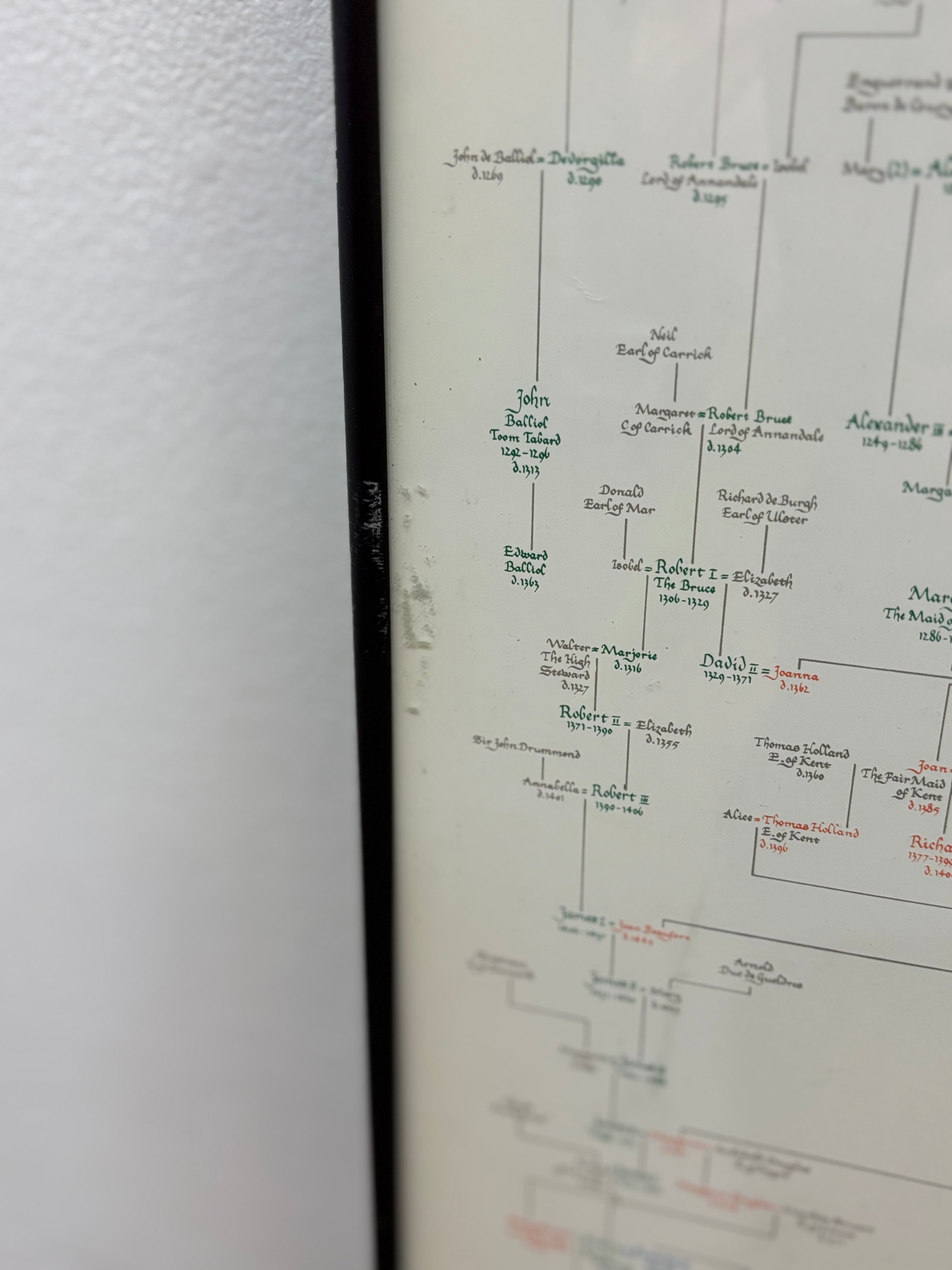 Monarchs of Europe Framed Print