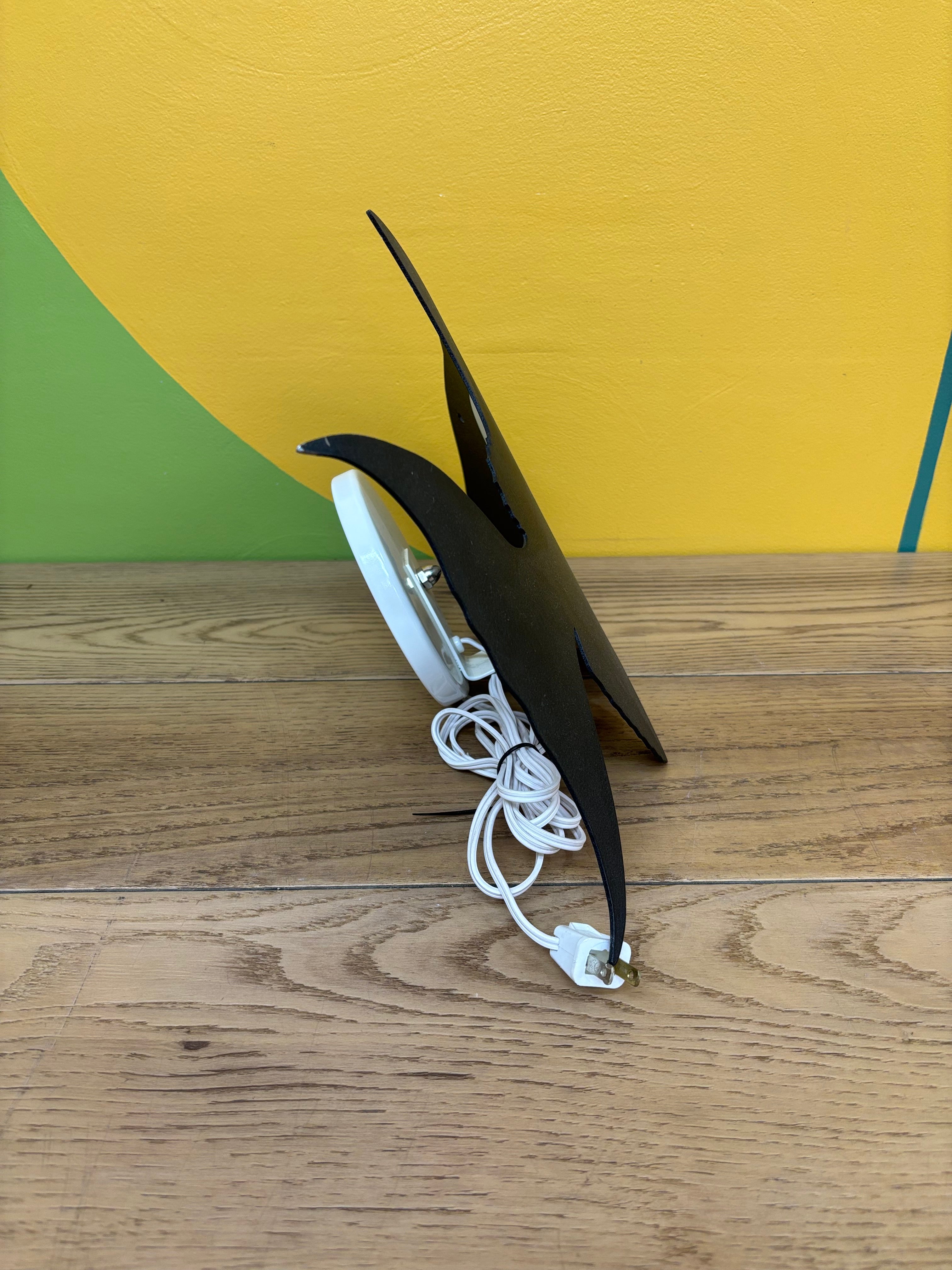 Metal Wall Fish Lamp