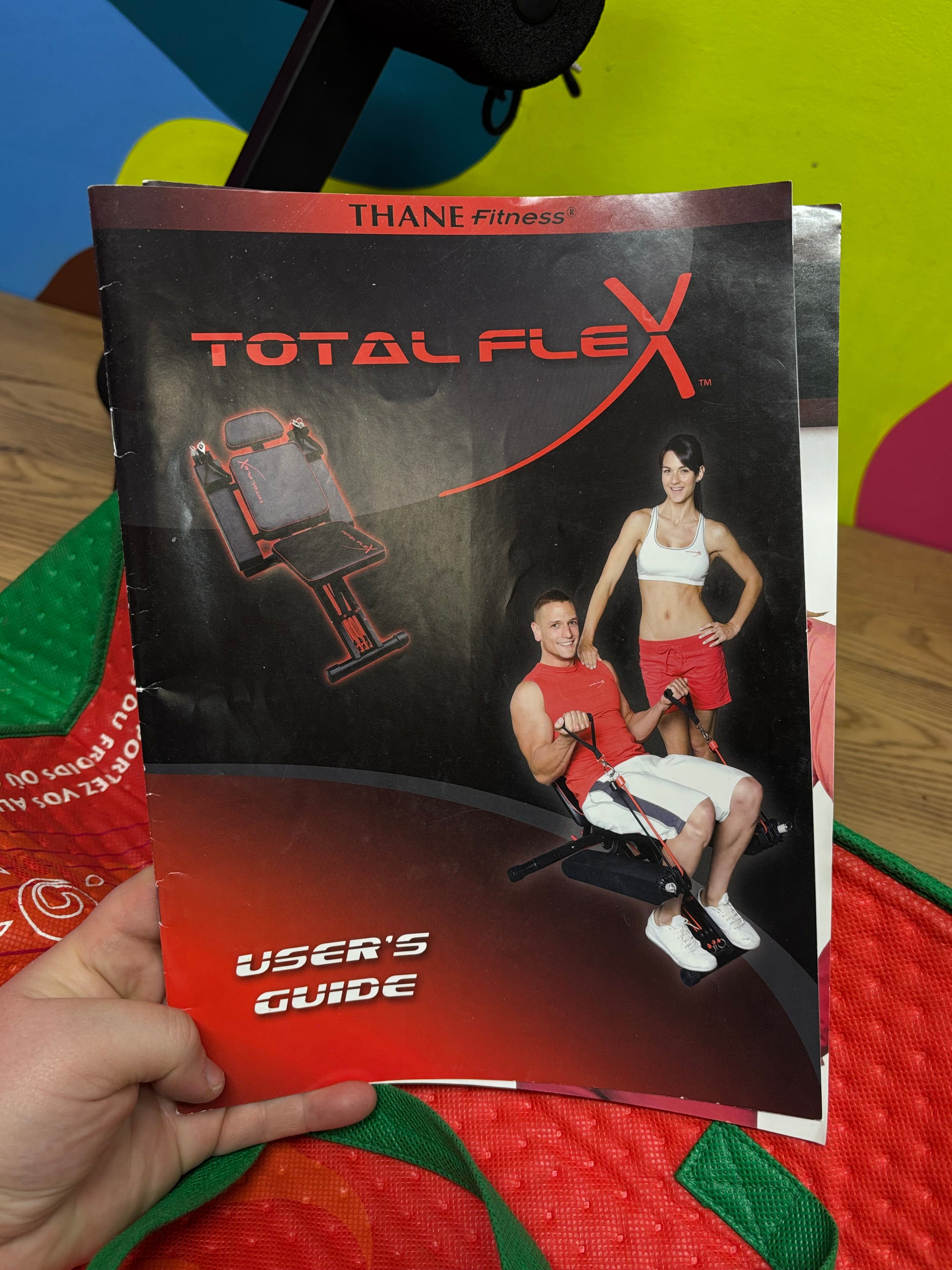 TOTAL FLEX Foldable Home Gym Bench