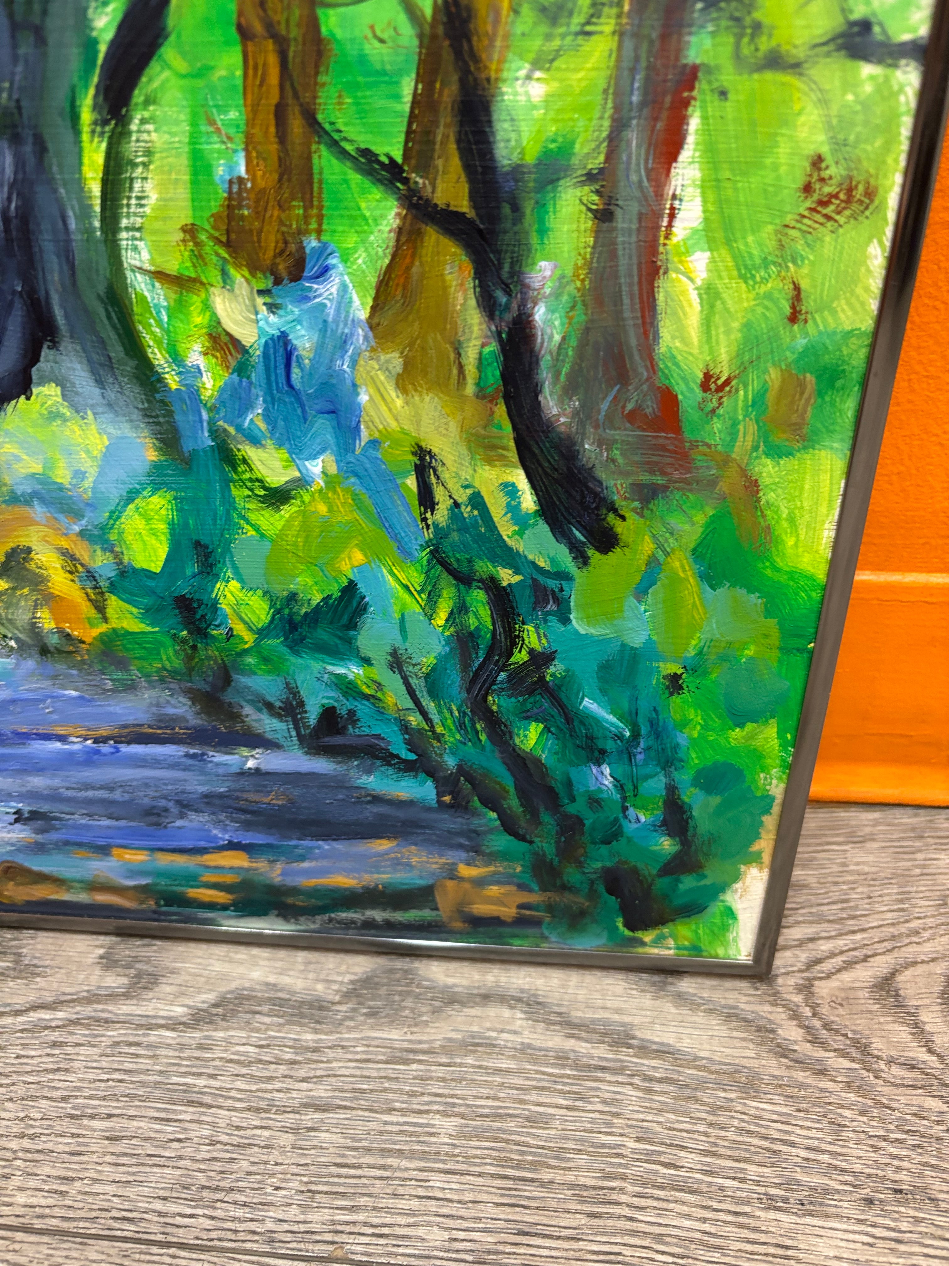 Framed "River Valley View"Painting