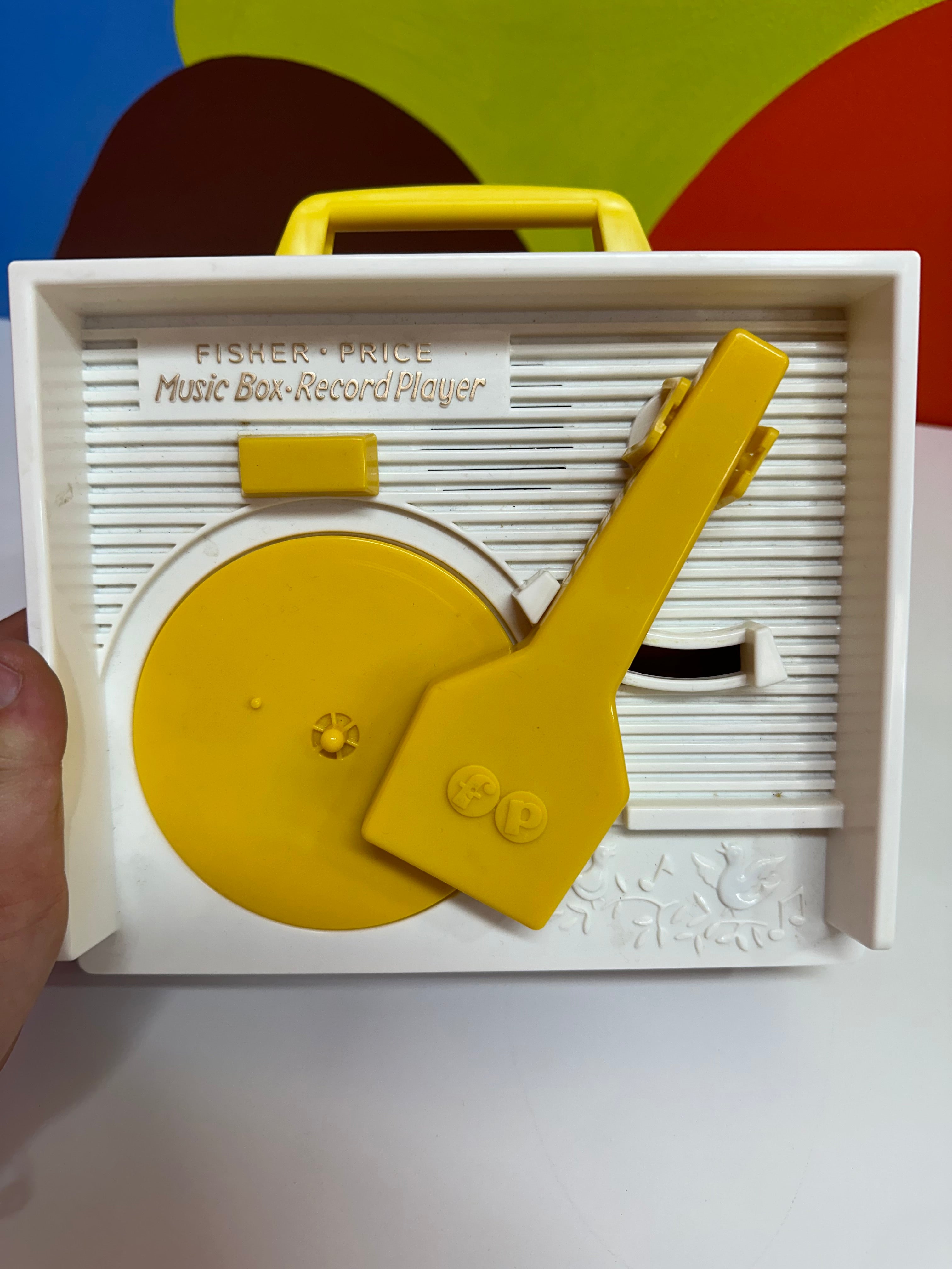 Wind Up Fisher Price Music Box/Record Player