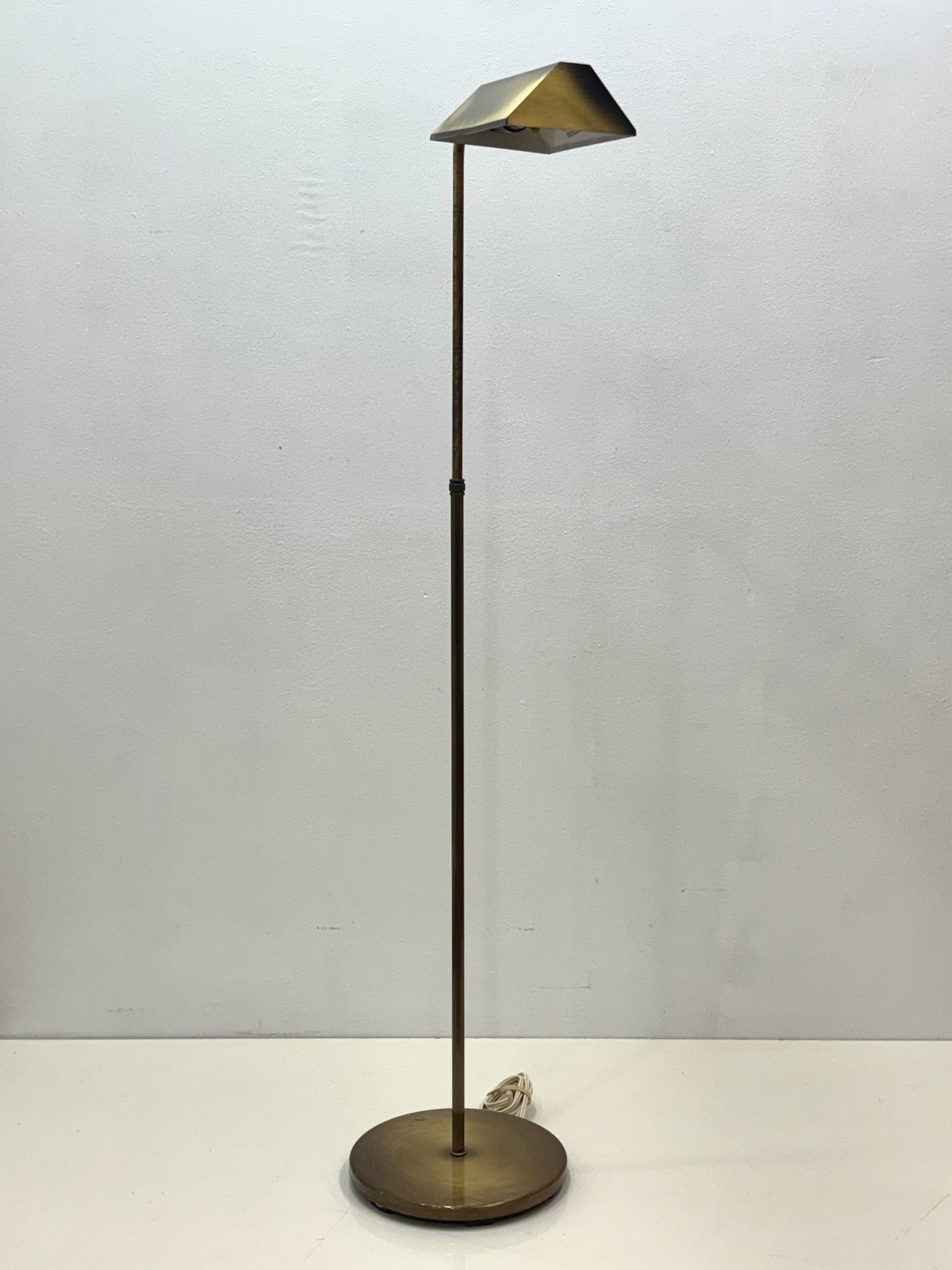 Brass Floor Lamp
