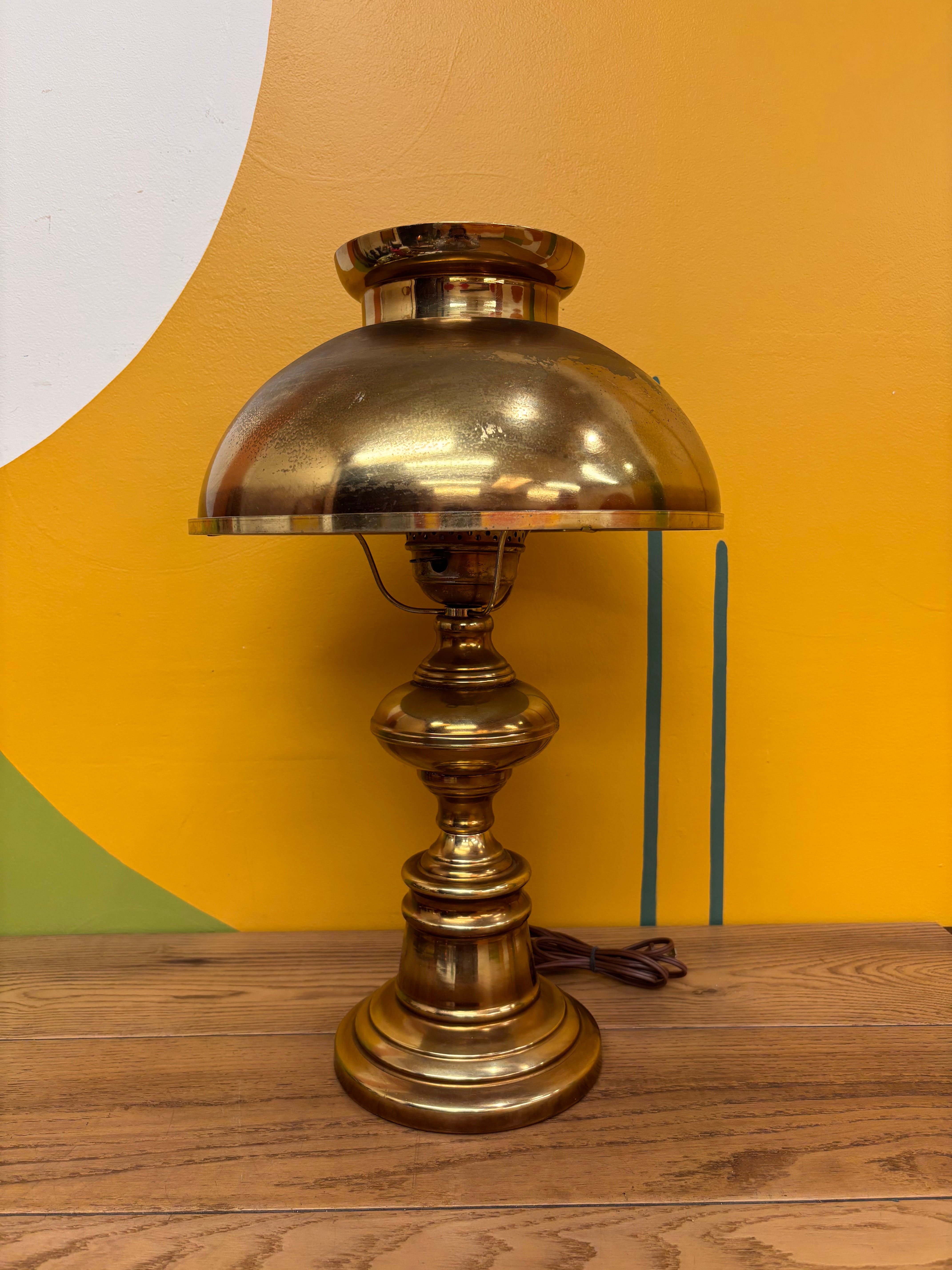 Brass Table Lamp