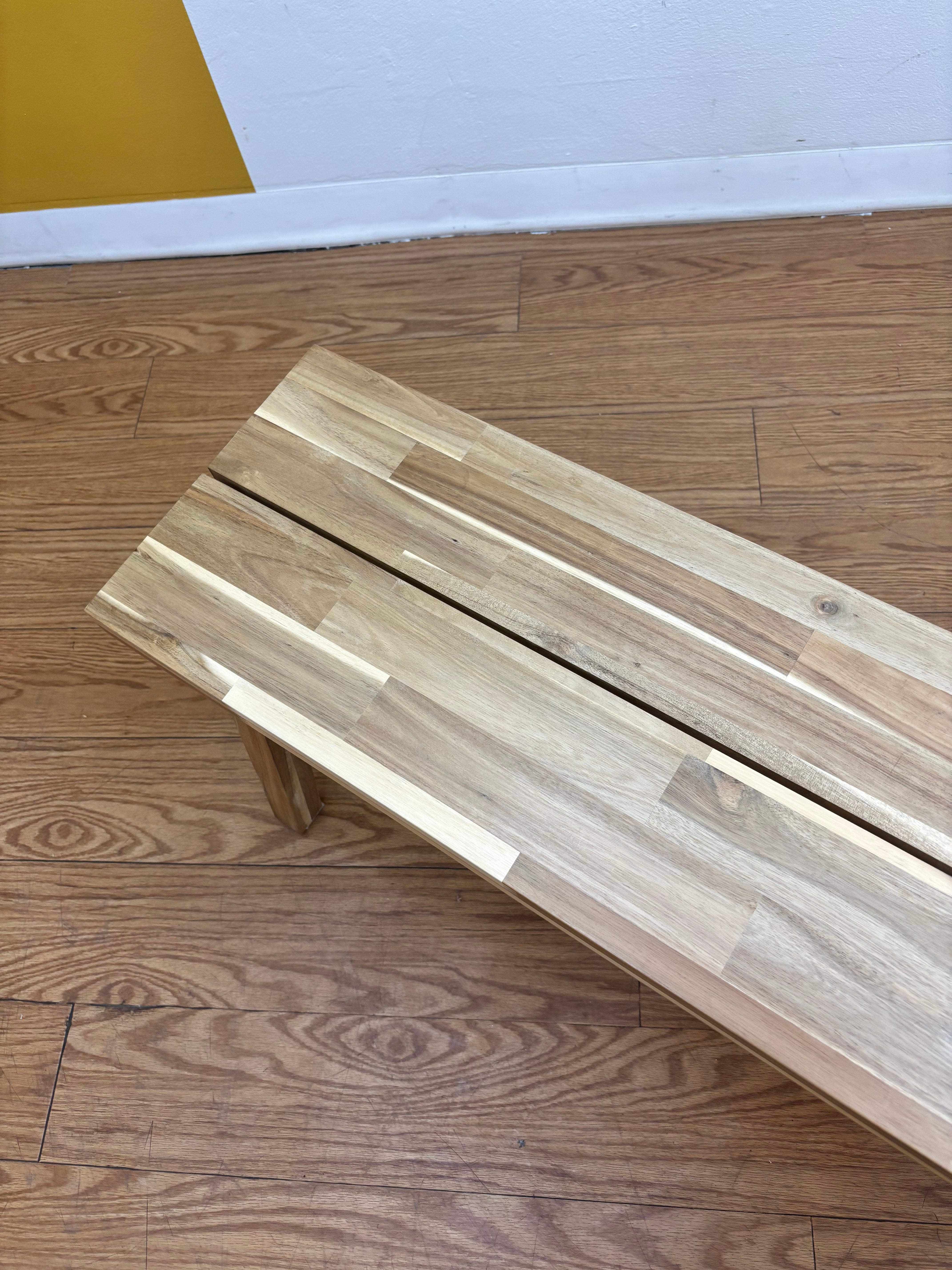 Wood Bench