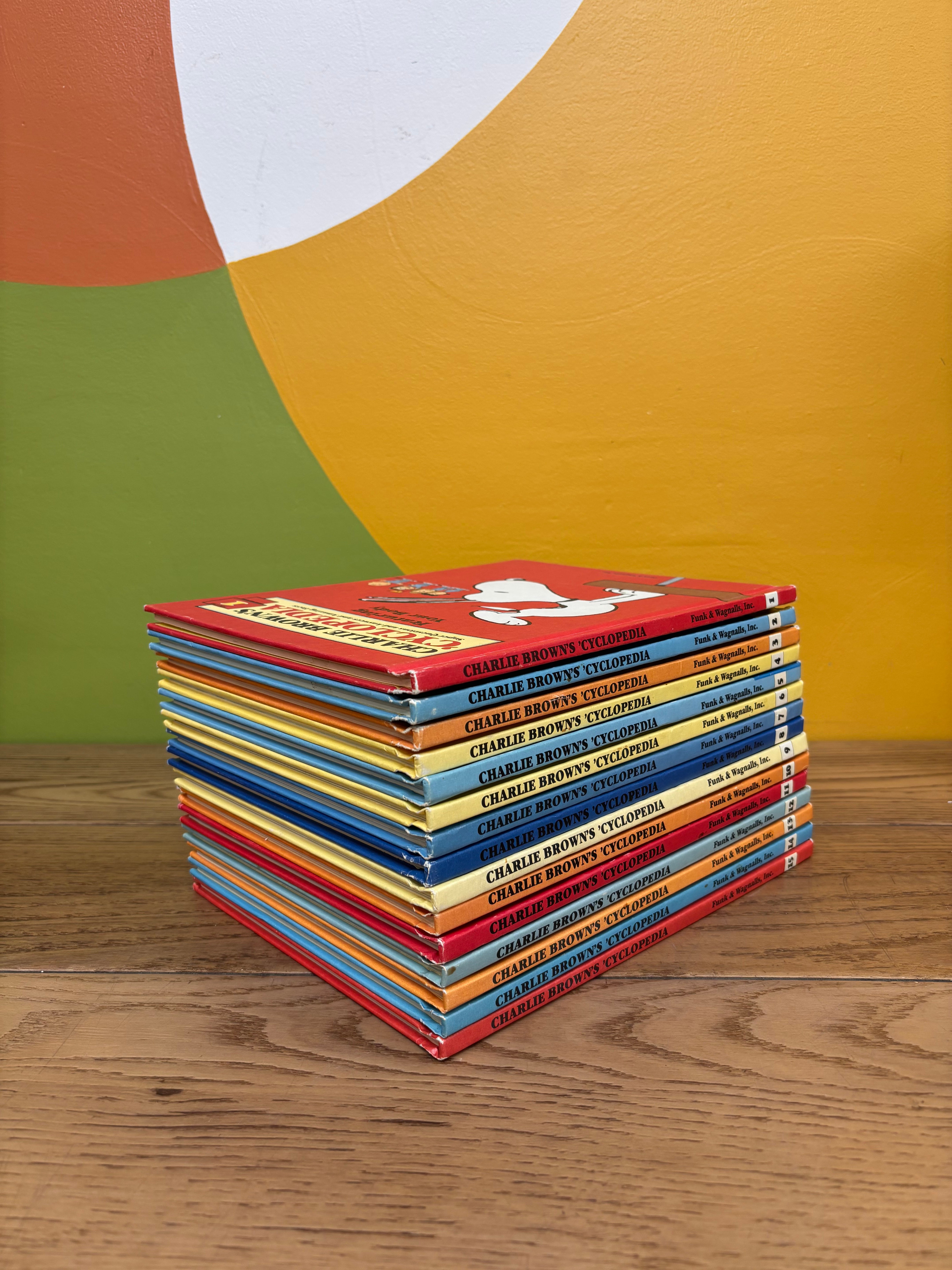 Charlie Brown's 'Cyclopedia 15-Volume Book Set