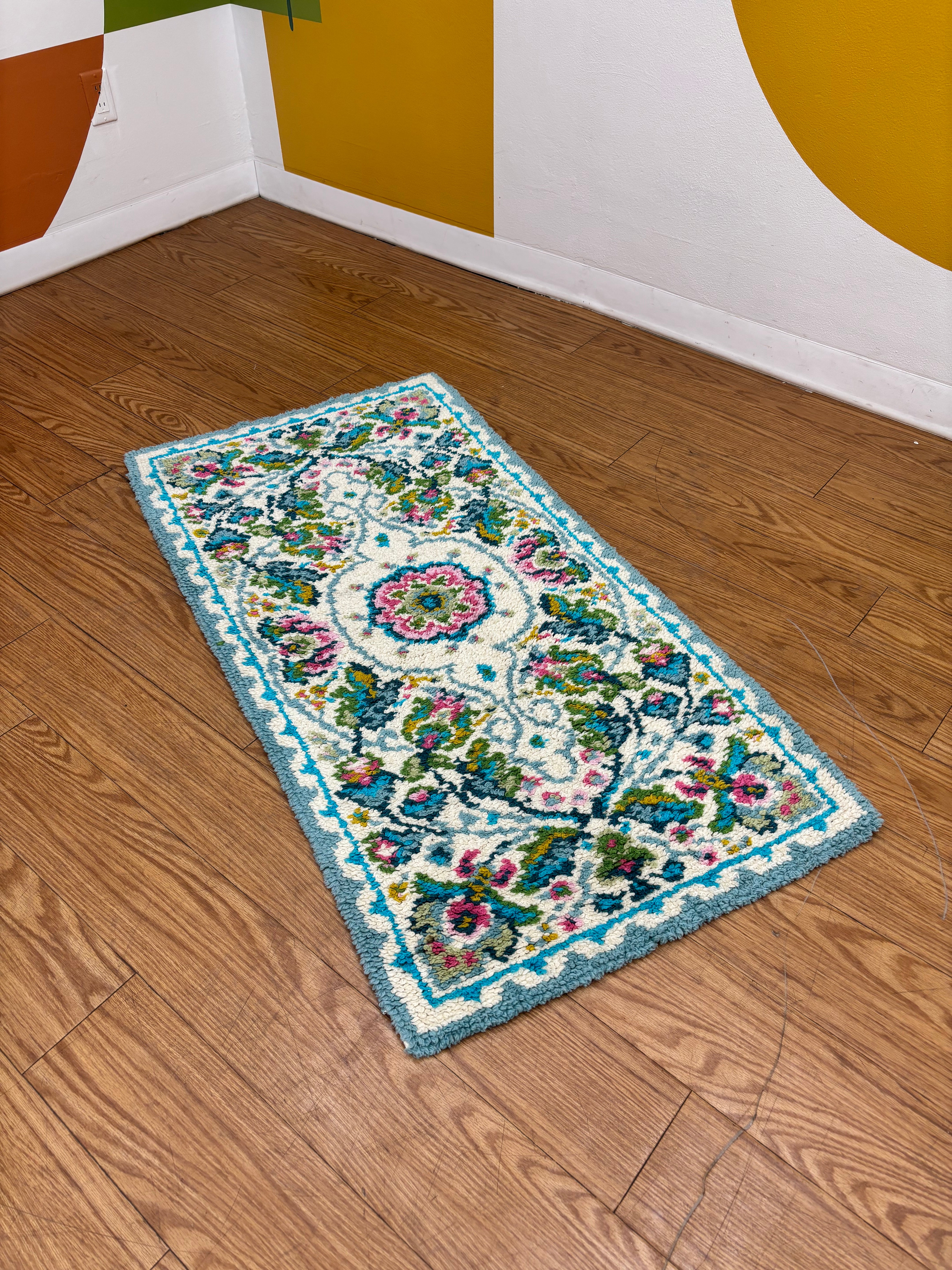 Small Floral Rug