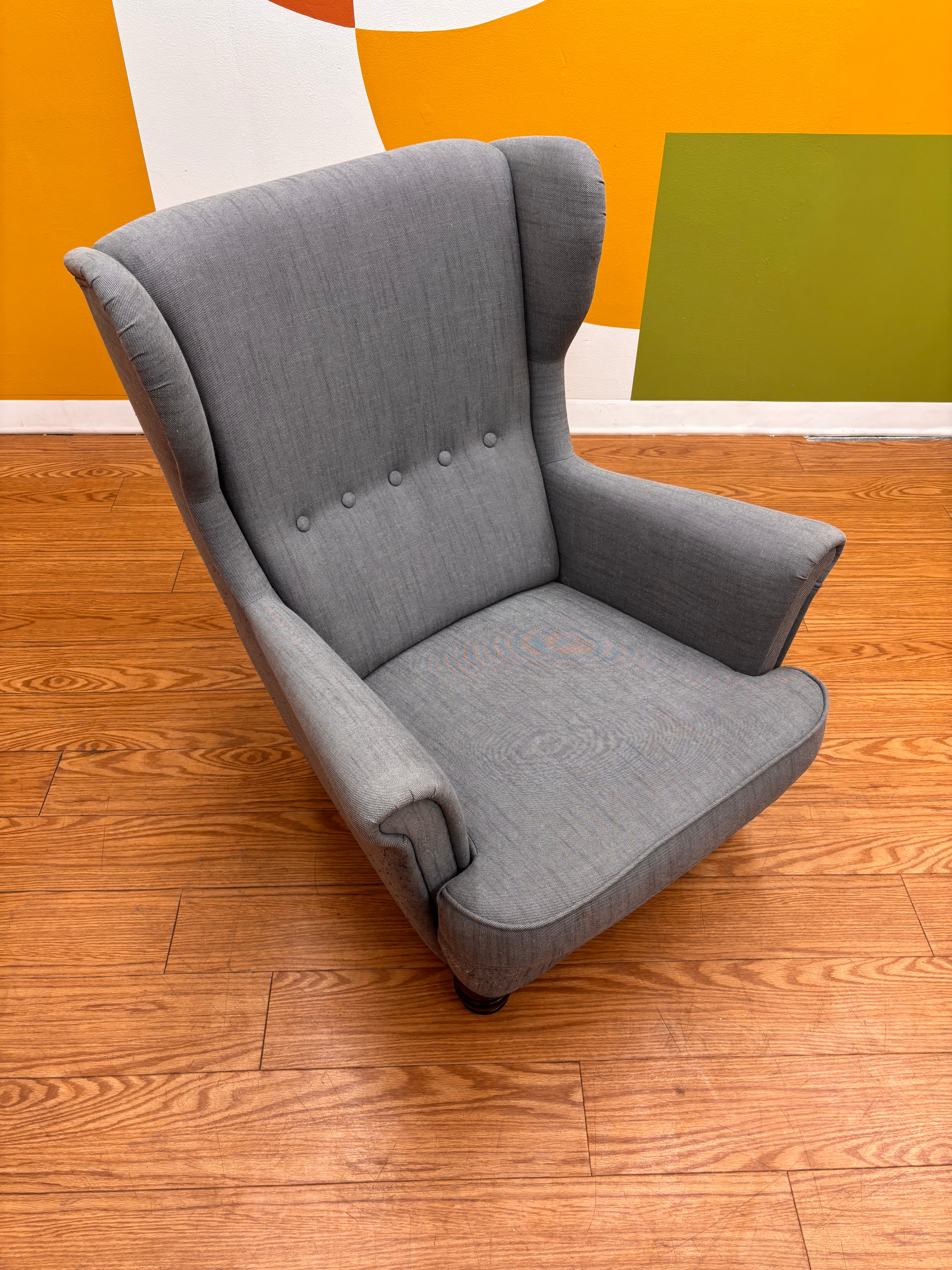 Grey Armchair
