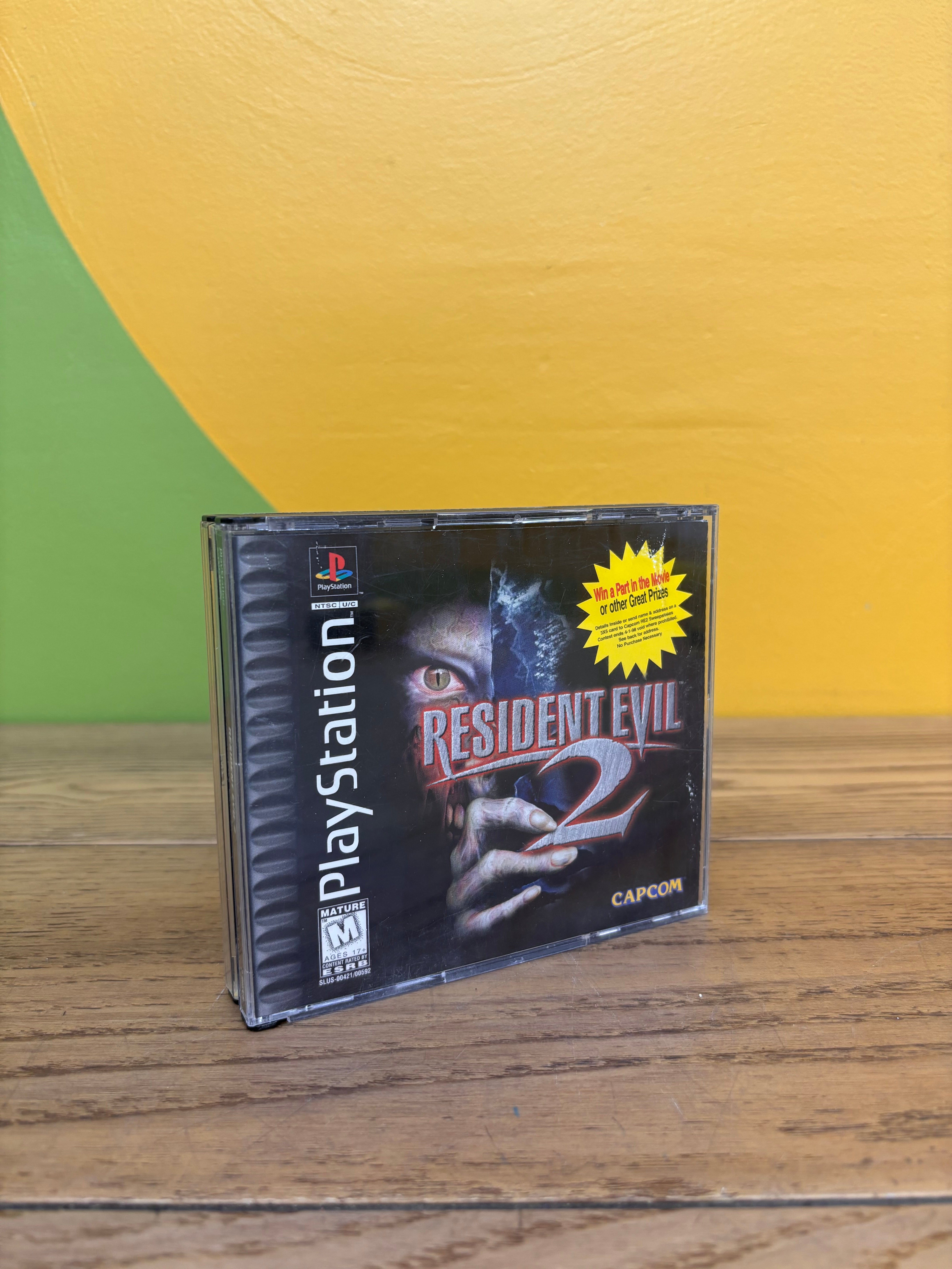 Resident Evil 2 PlayStation 1 Game 1998 CIB