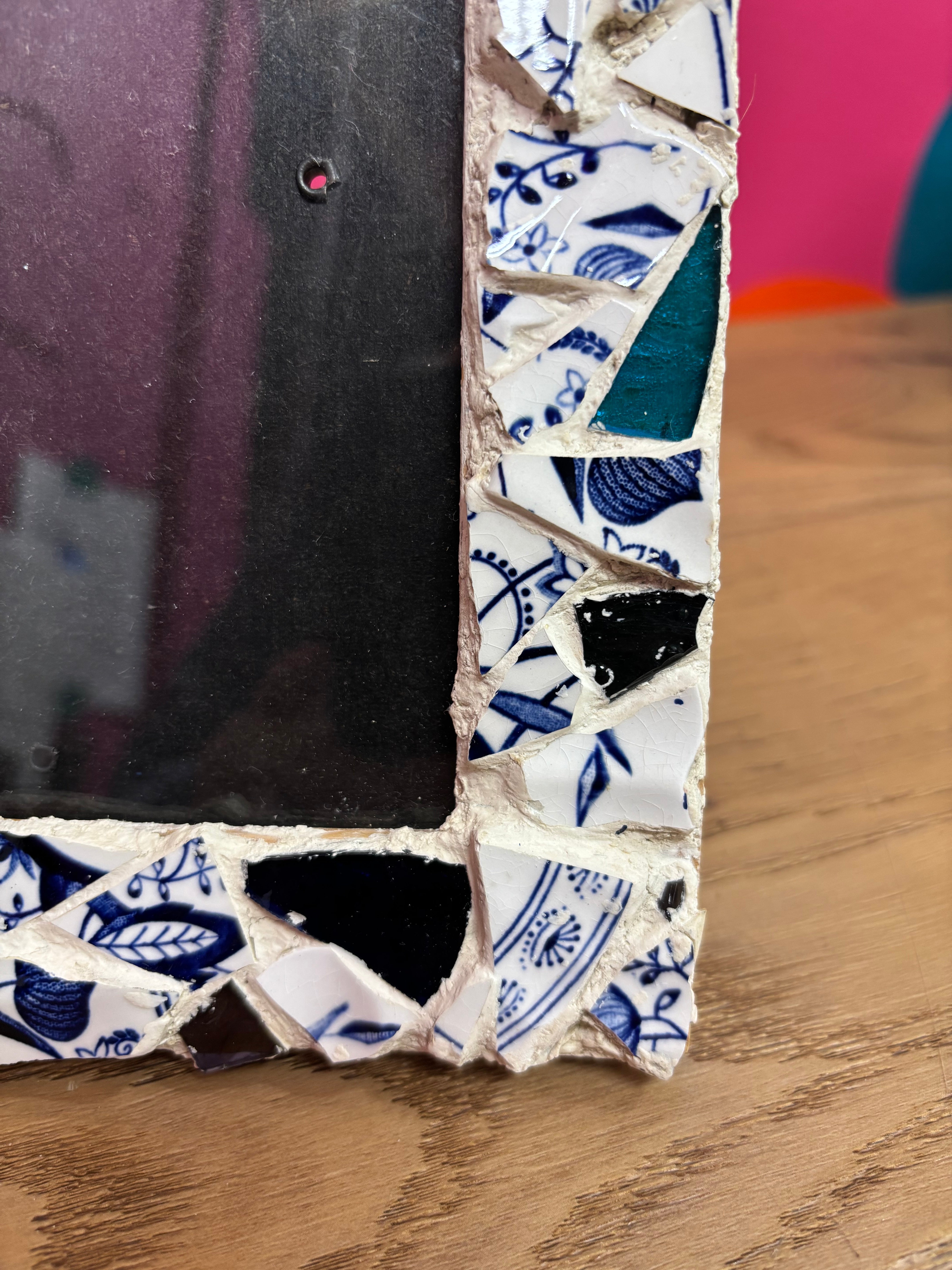 Set of 2 Mosaic Photo Frames