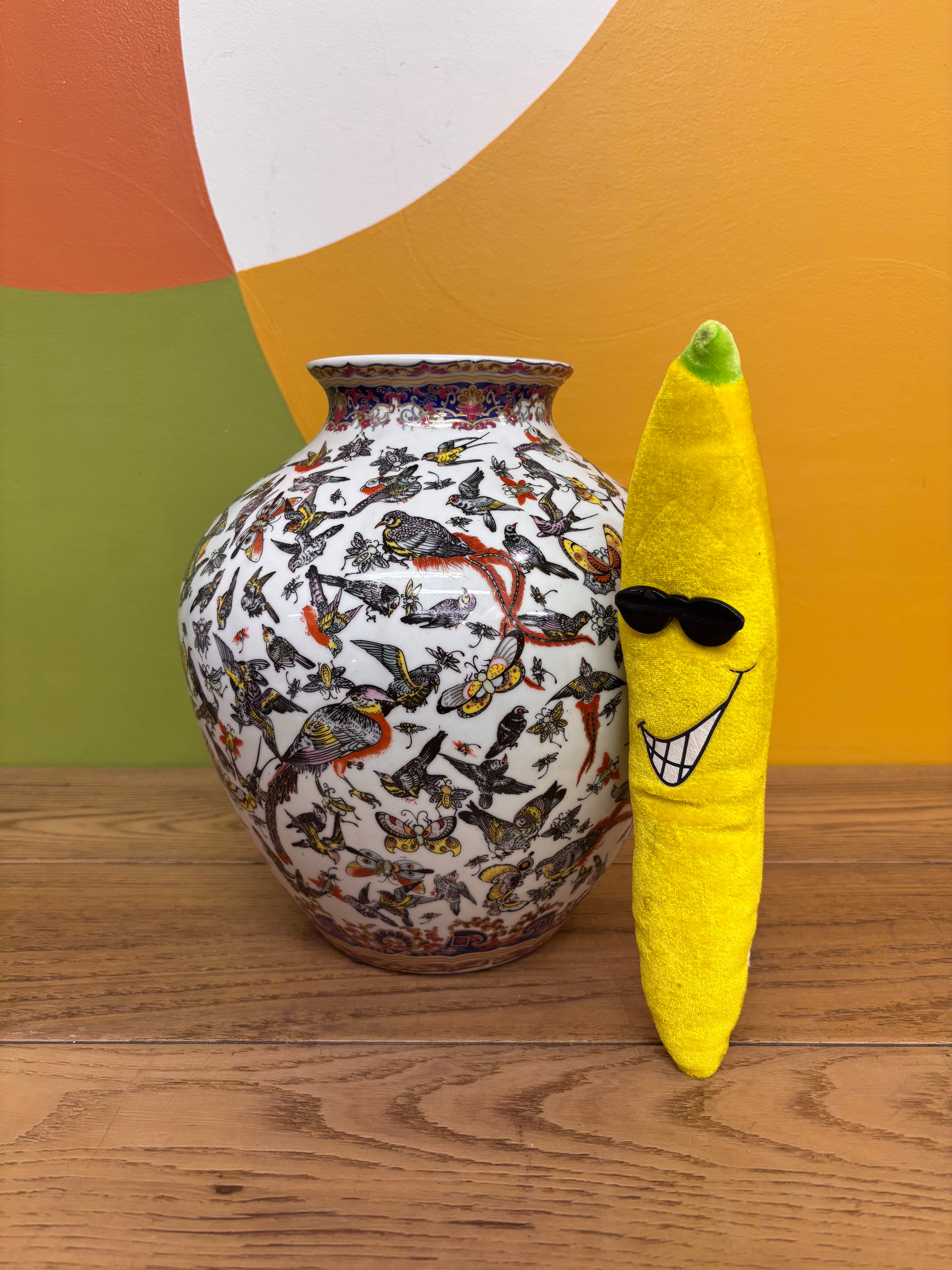Large Bird Vase
