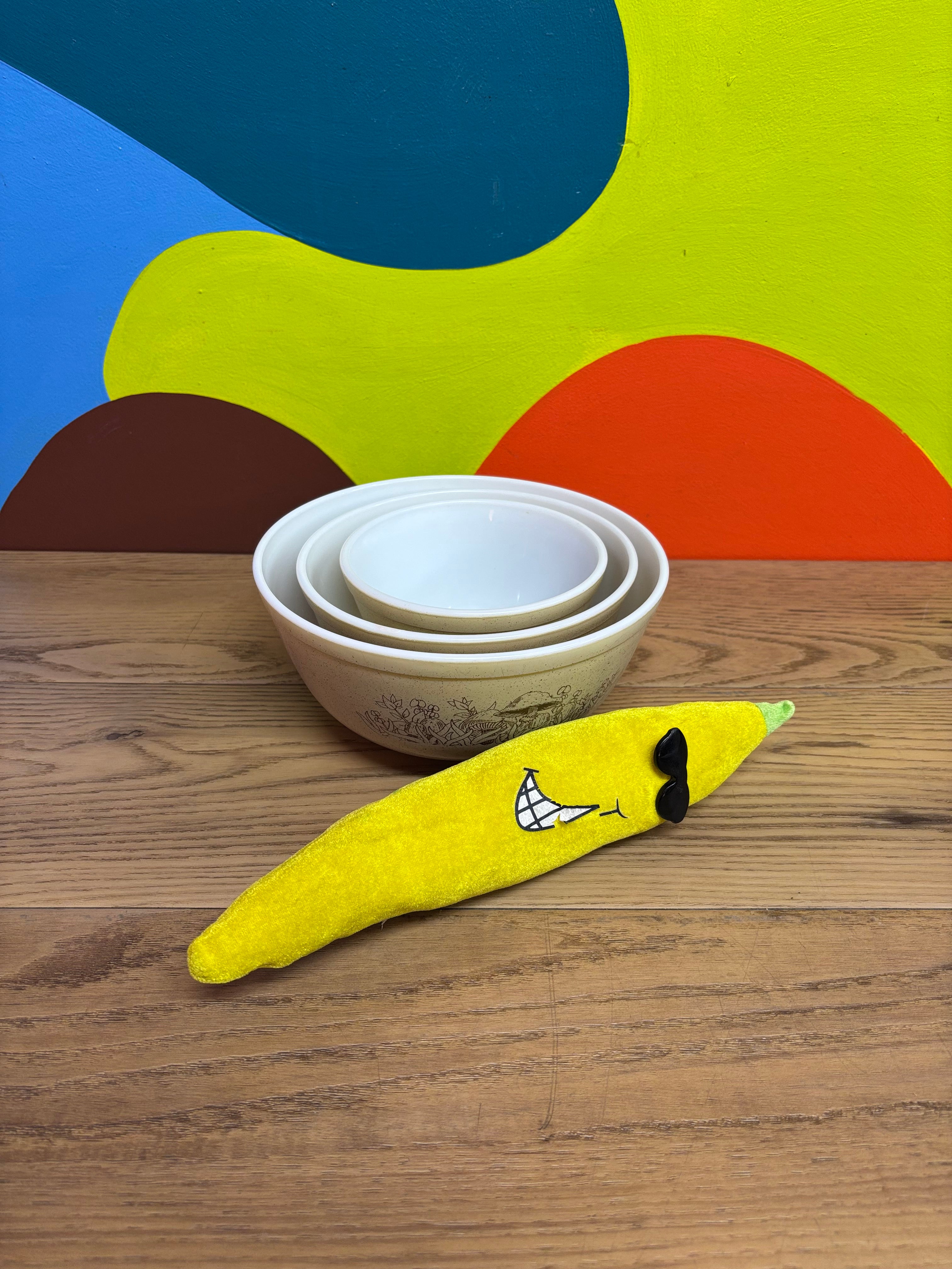 Pyrex Forest Fancies Set of 3 Mixing Bowls