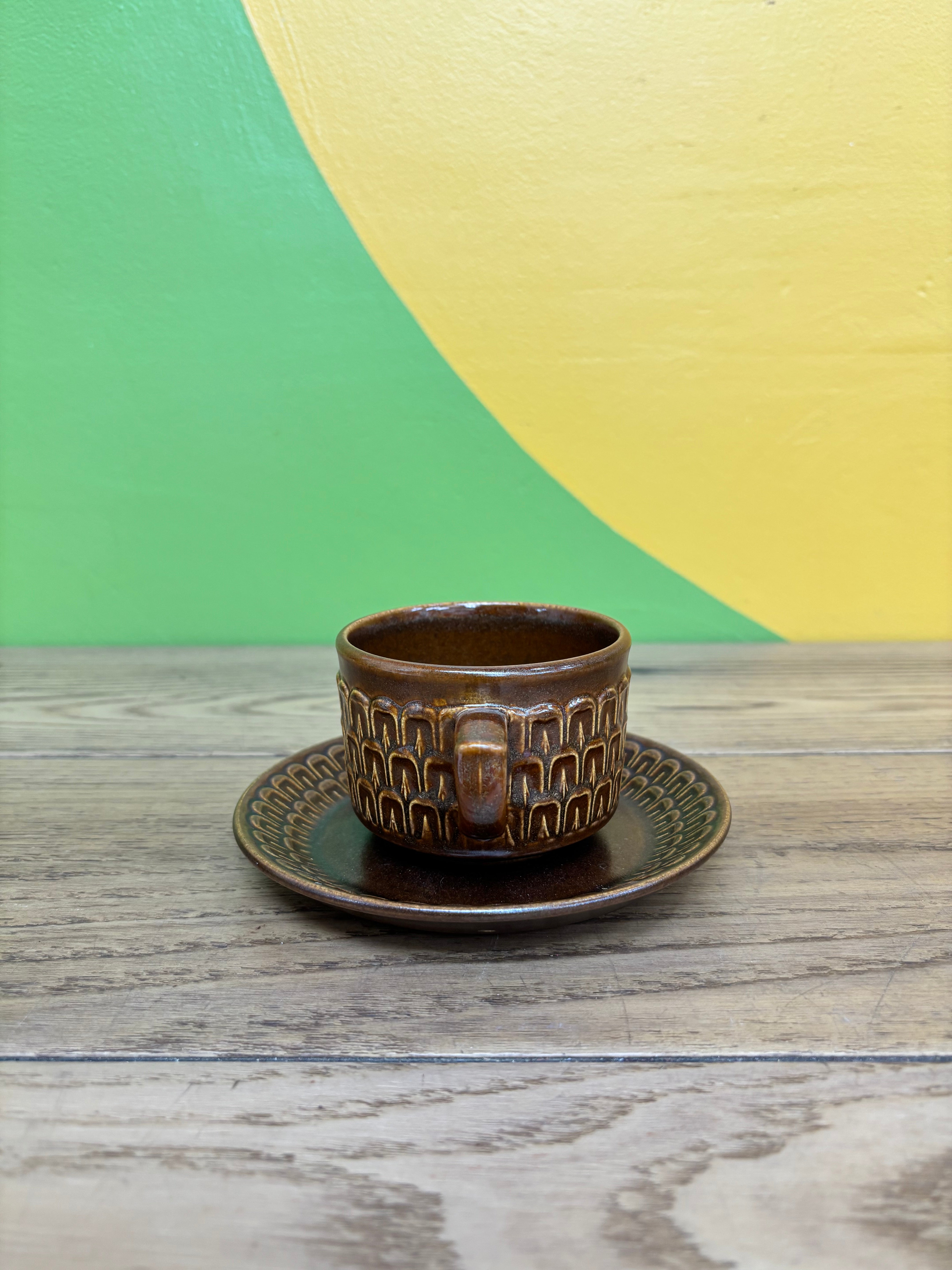 Wedgwood Pennine Stoneware Cup and Saucer (11)