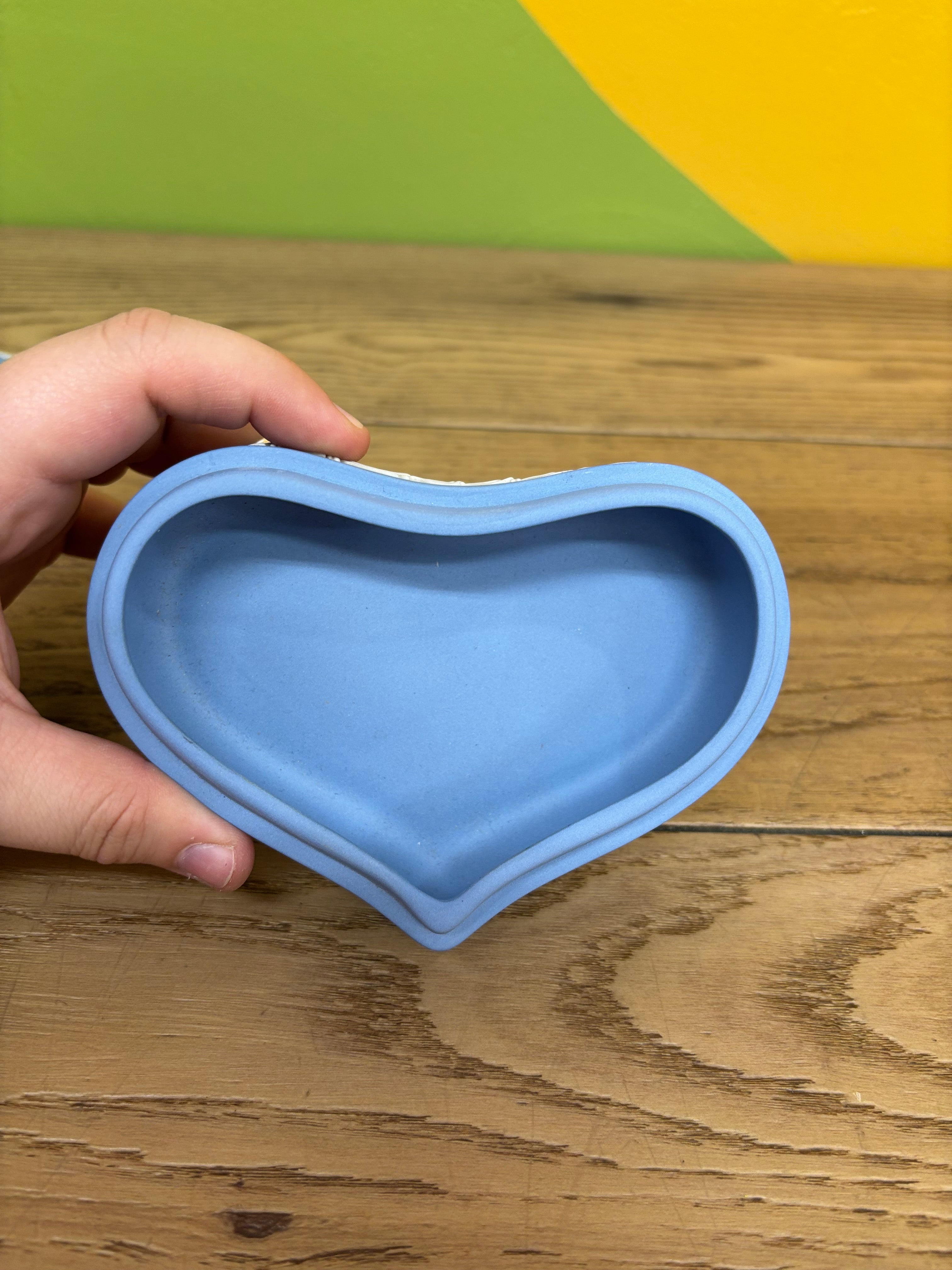 Royal Wedding Wedgwood Heart Shaped Trinket Box