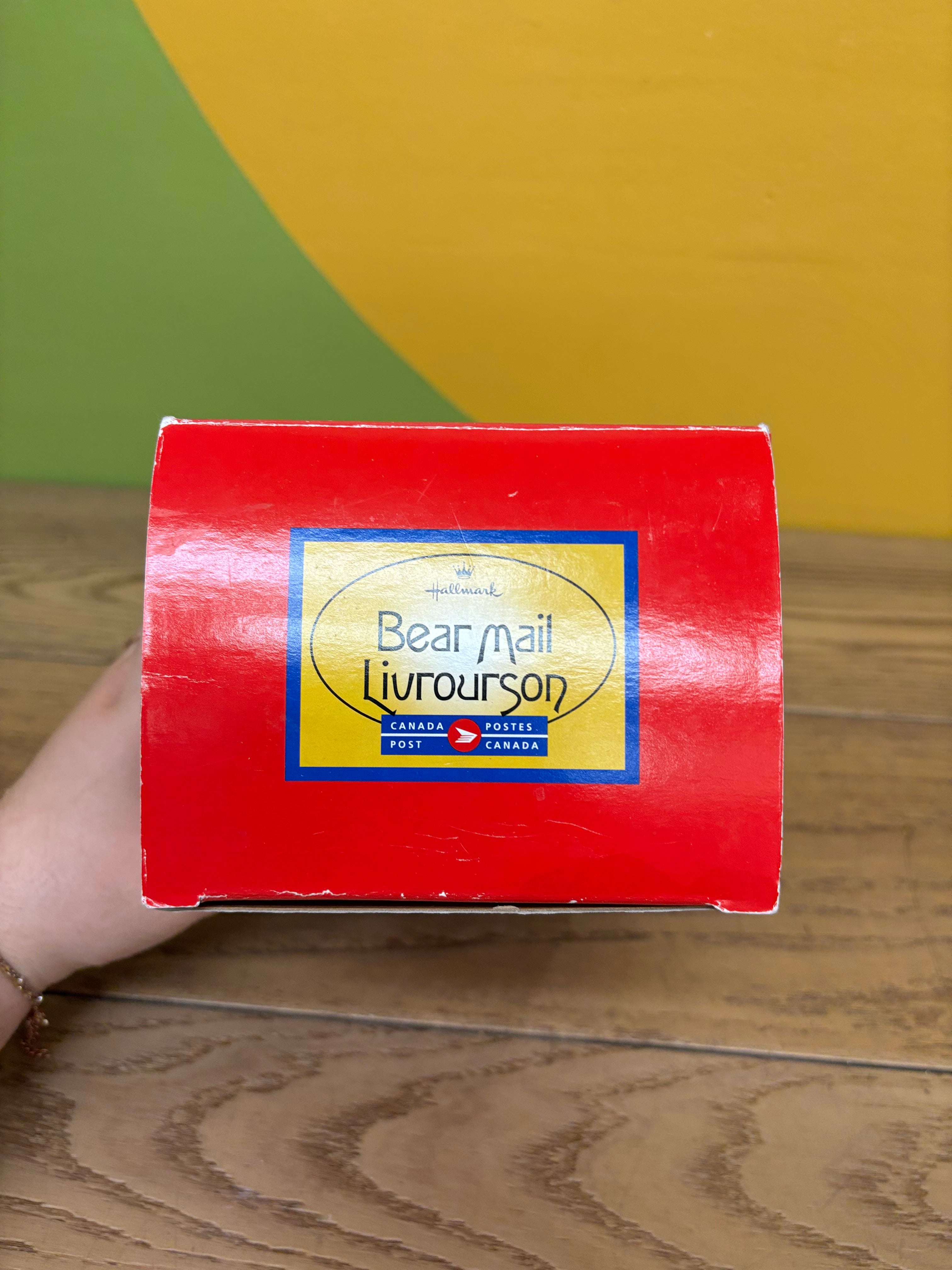Hallmark Canada Post Bear Mail Plush