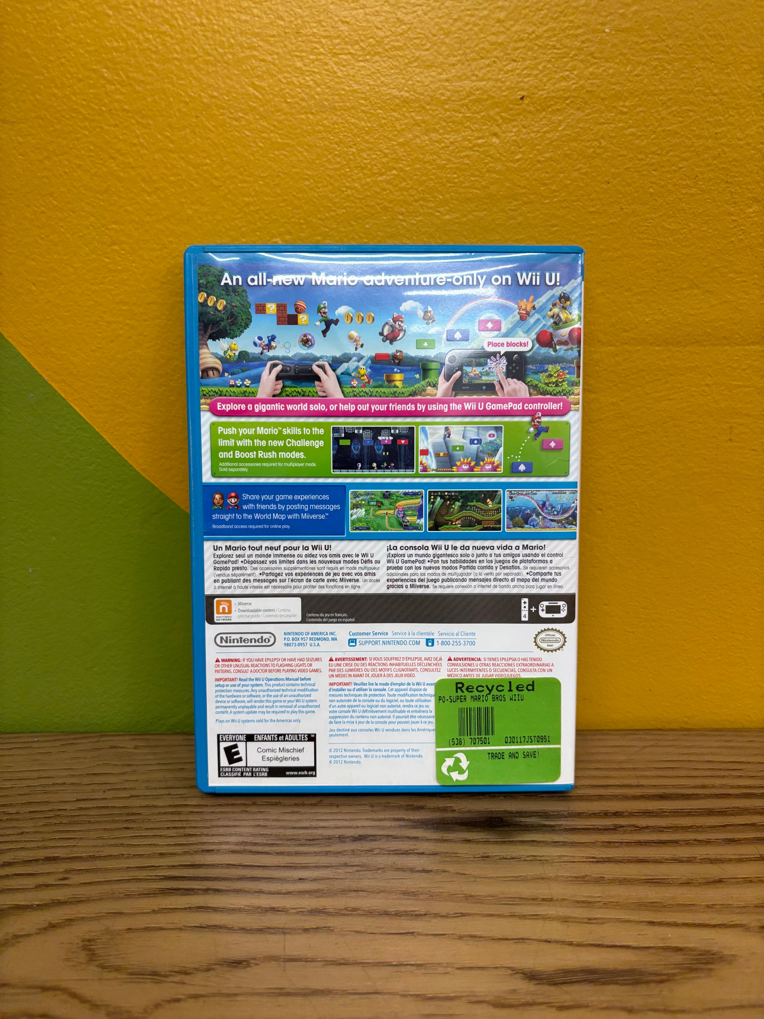 Will U Game - New Super Mario Bros. U