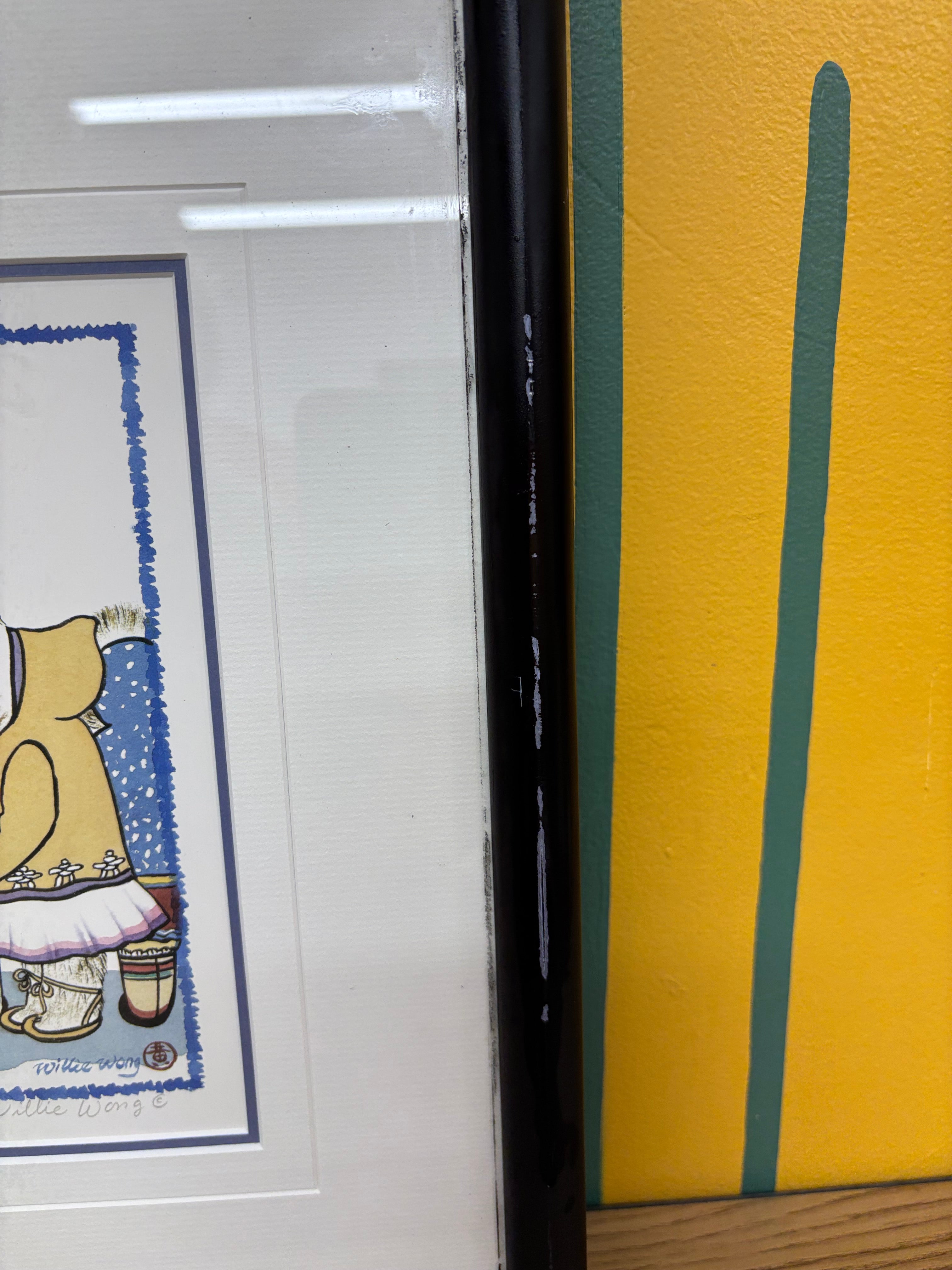 Labour of Love Framed Print by Willie Wong