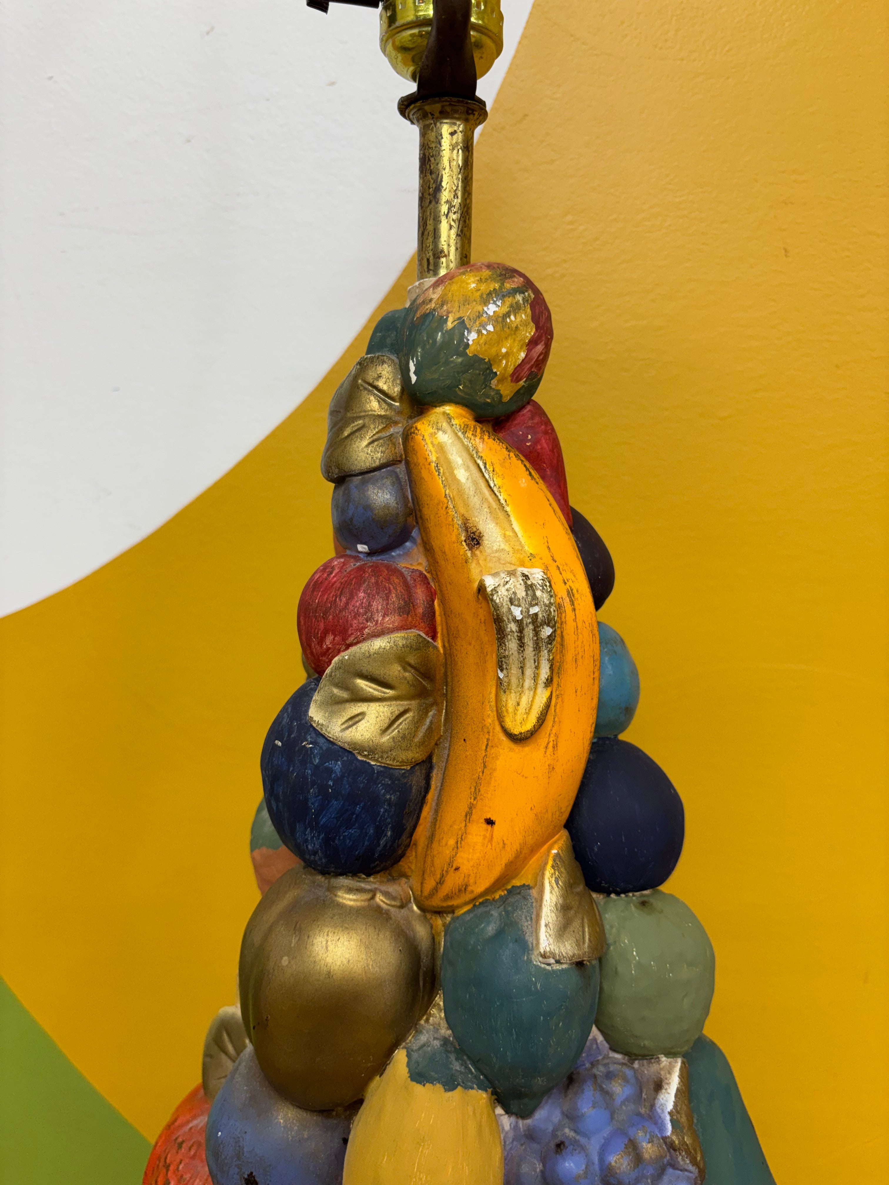 Ceramic Fruit Table Lamp
