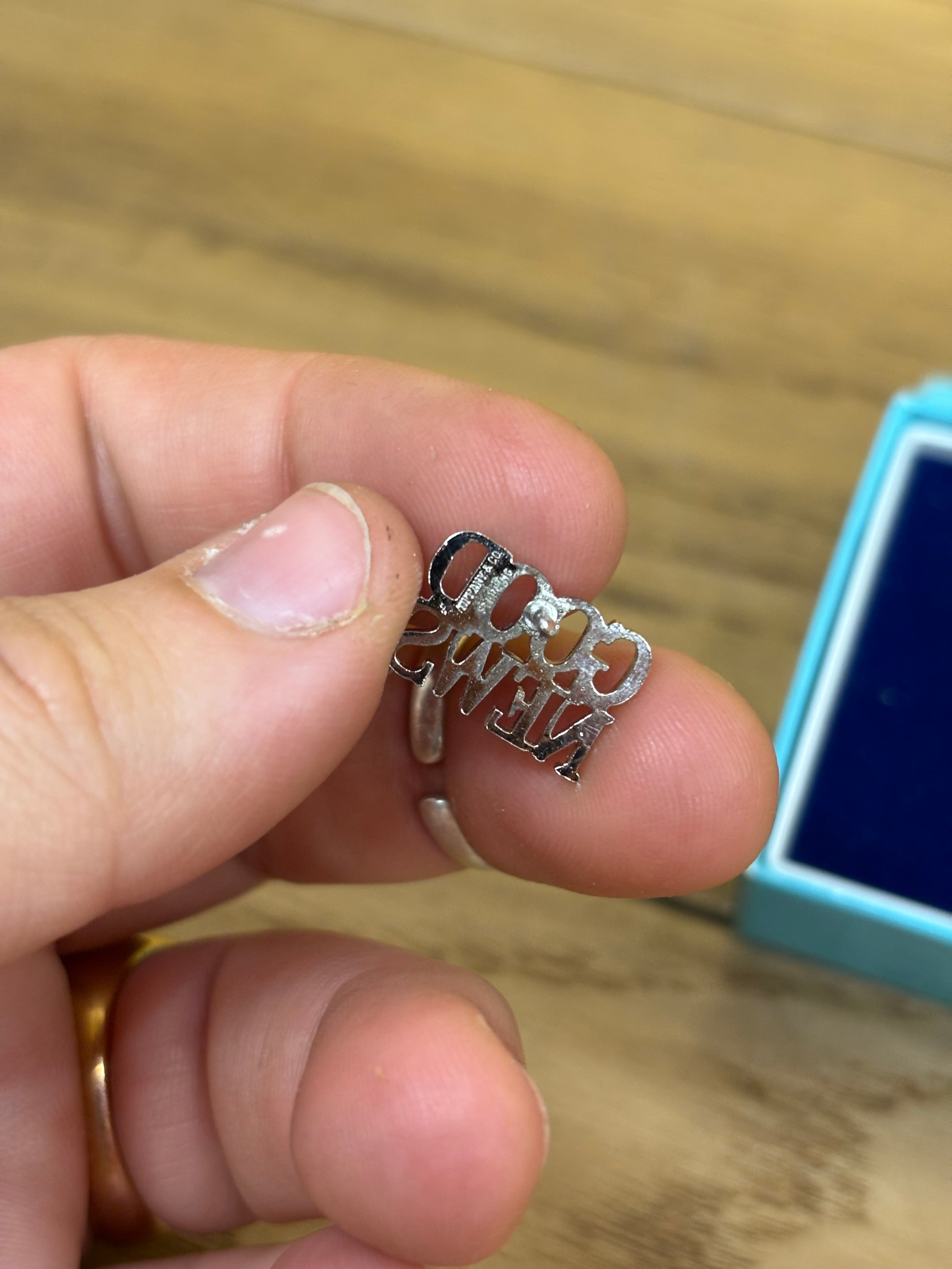 Good Vibes Sterling Silver Pin