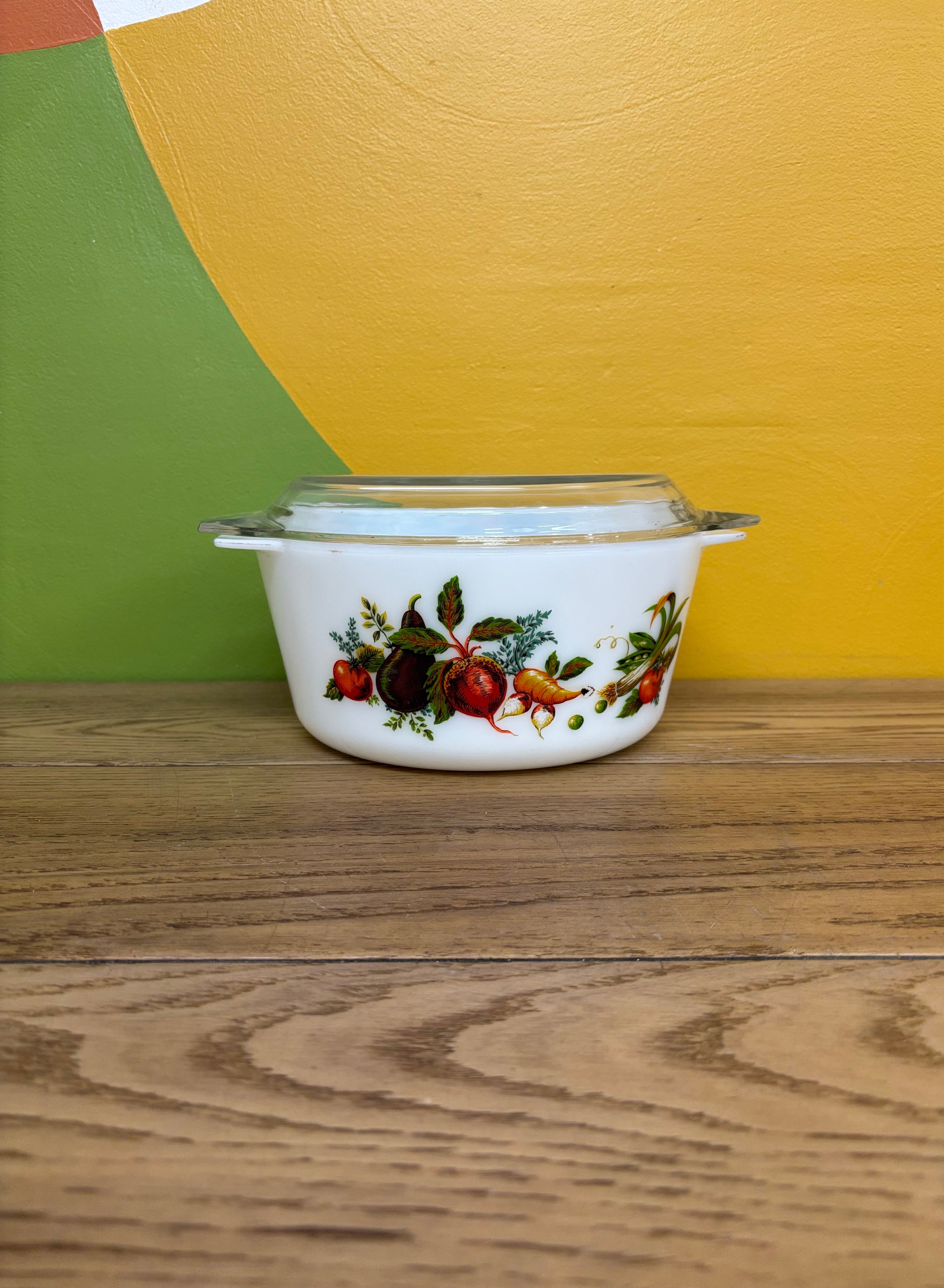 JAJ Pyrex Casserole Dish with Lid - Market Garden