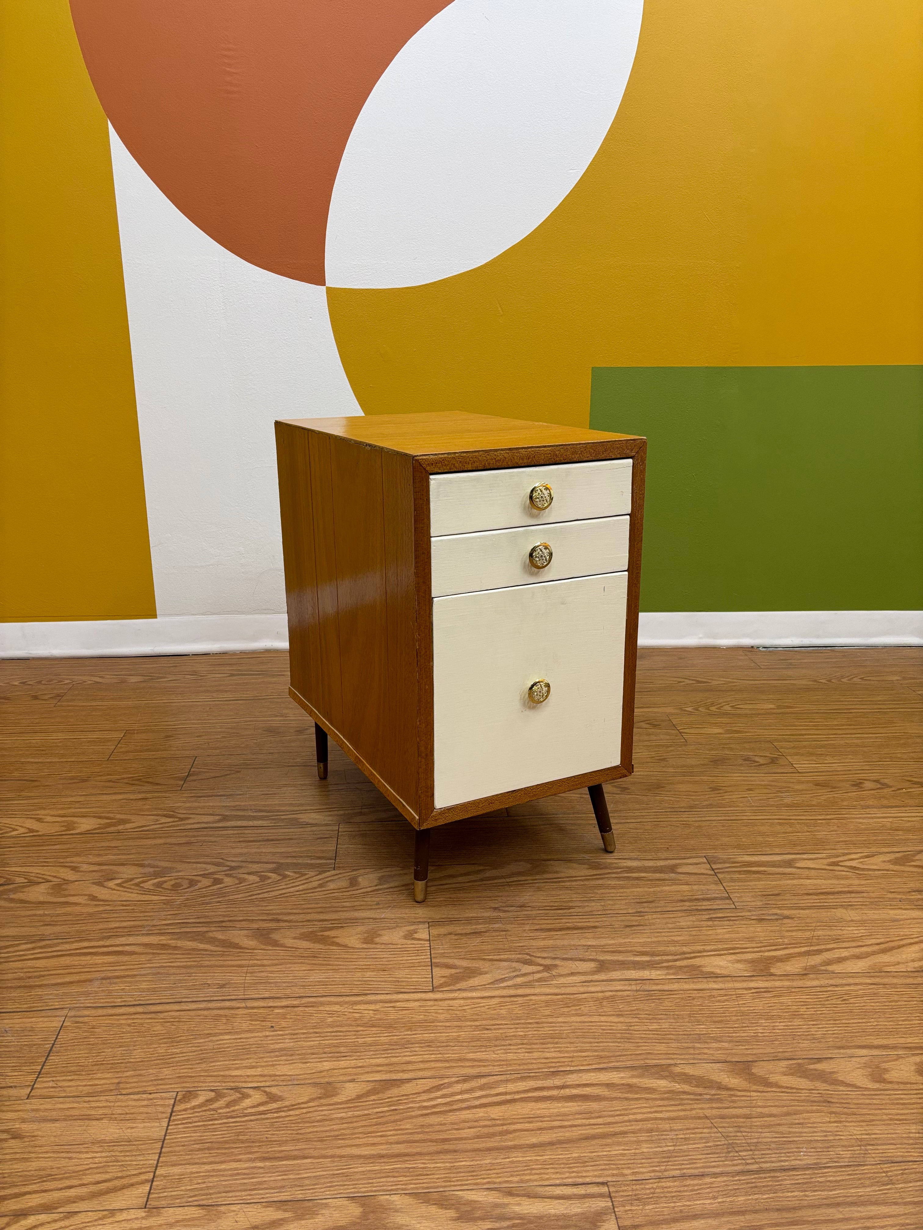 Wood Nightstand