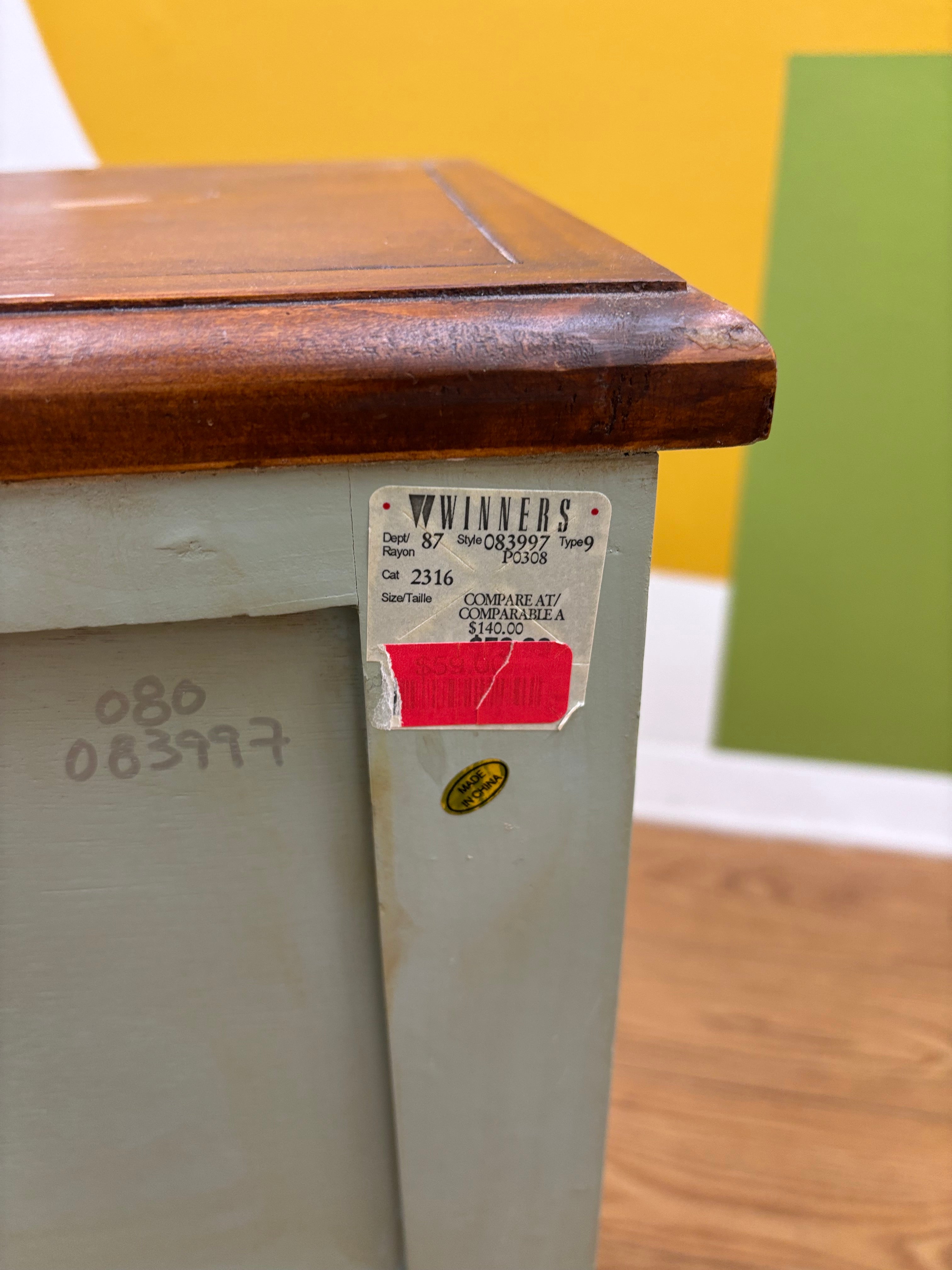 3 Drawer Side Table