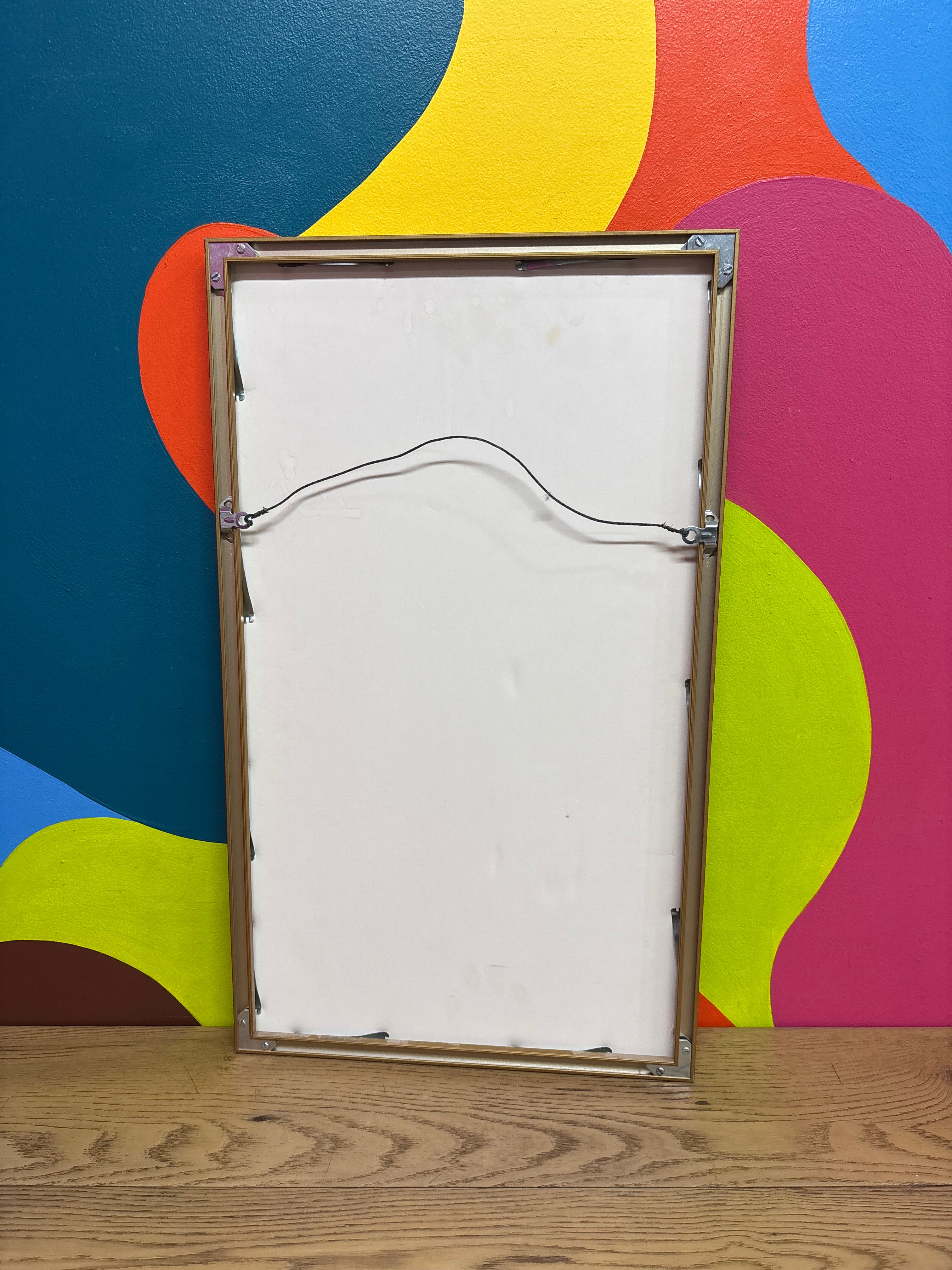 Framed Newspaper Clipping "As Life's Canvas Changes, Igor Grows"