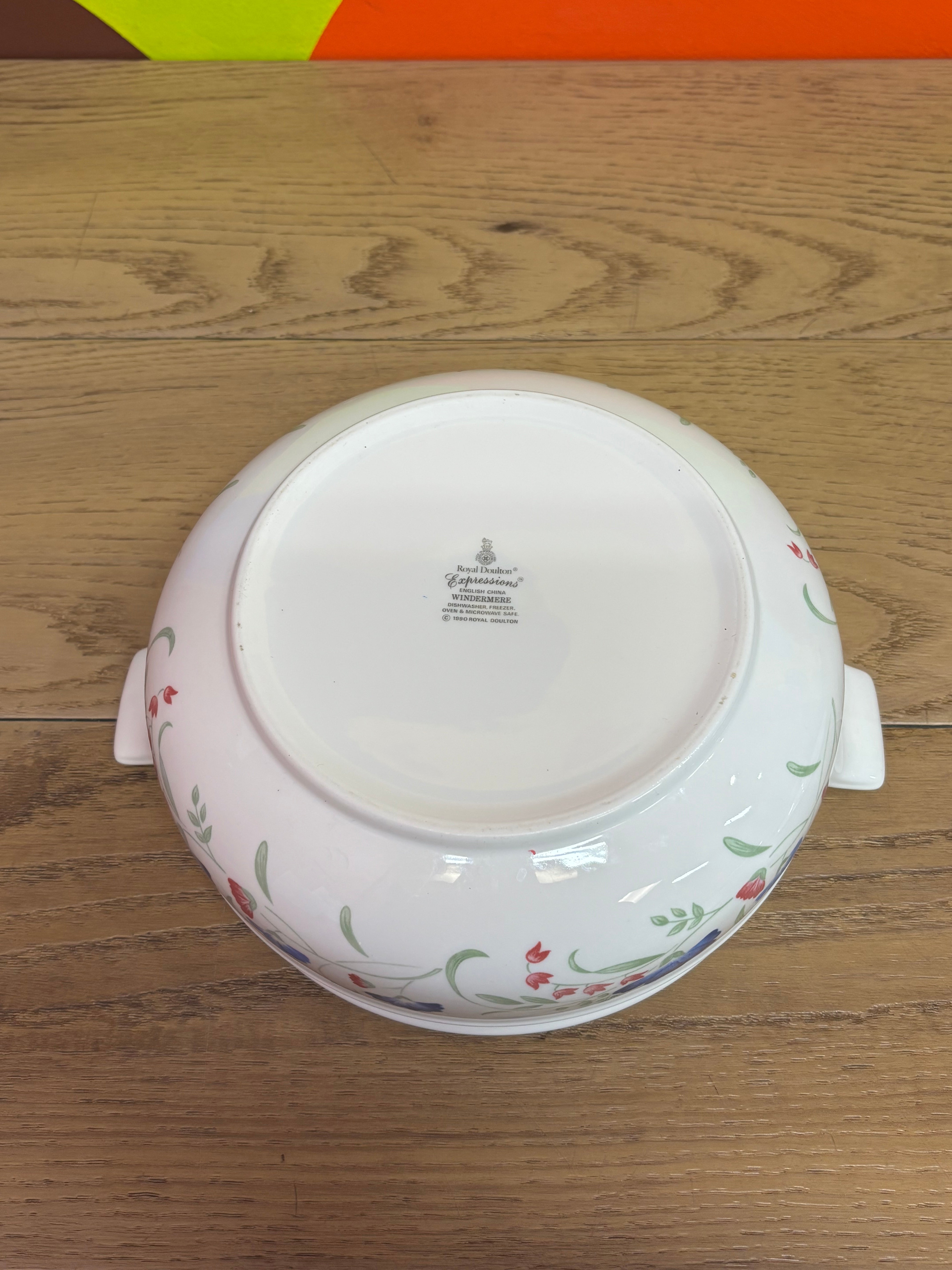 Royal Doulton Floral Casserole Dish