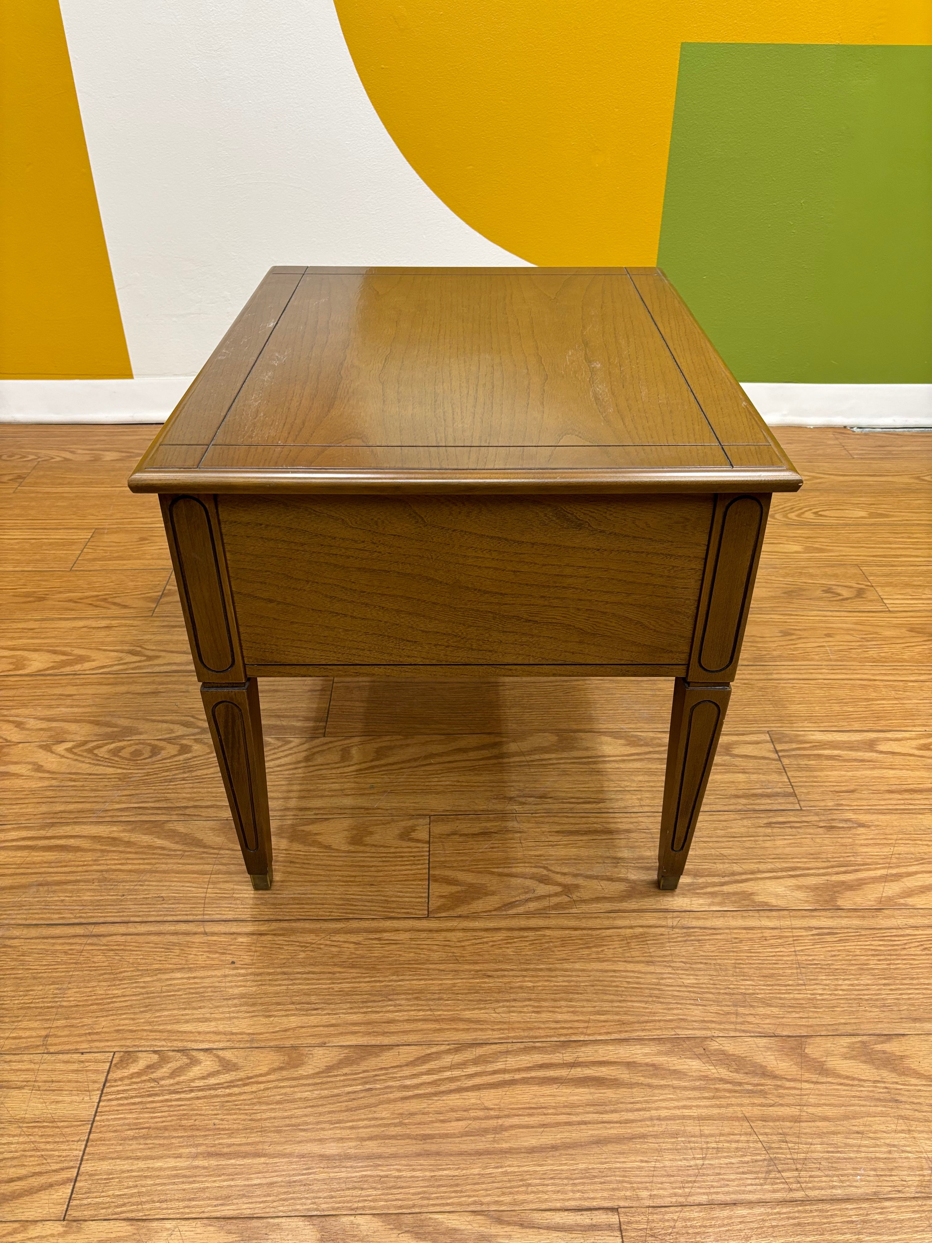 Wood Side Table